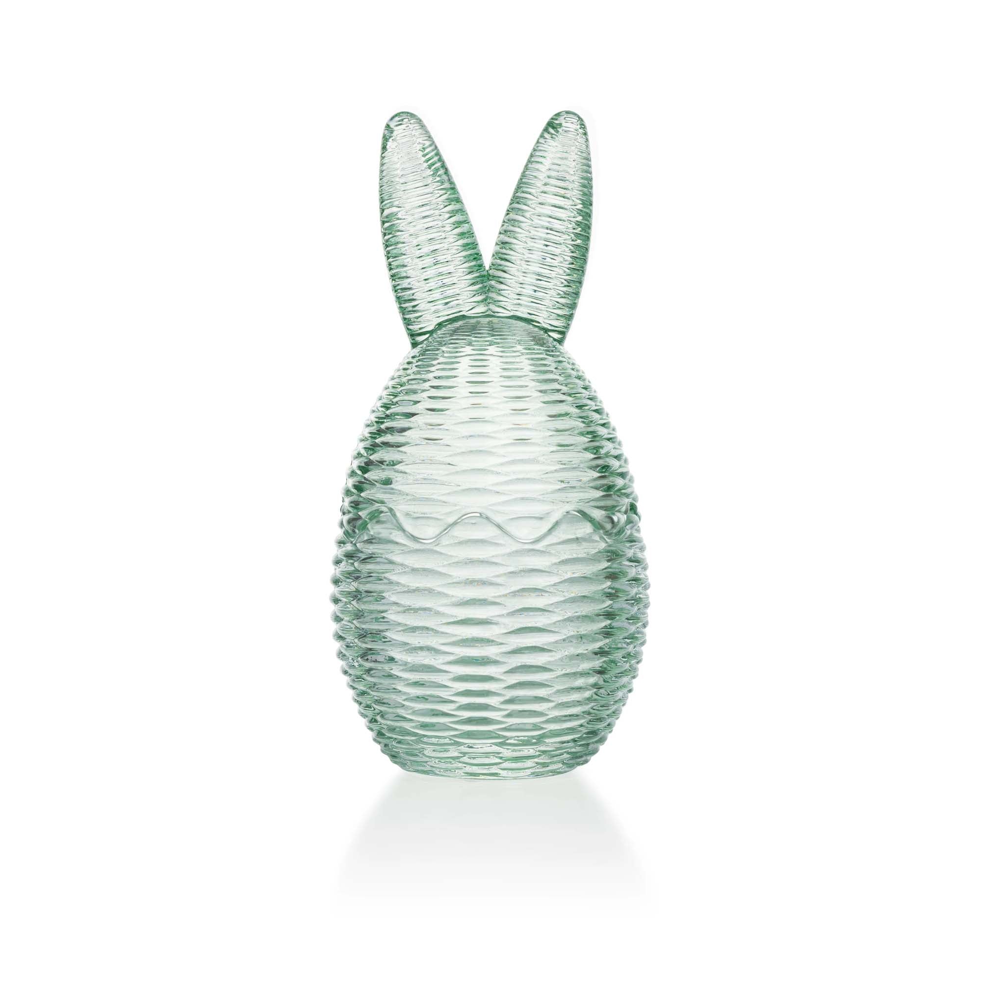 Hadeland Glassverk Glassegg m/Lokk Ører 18cm