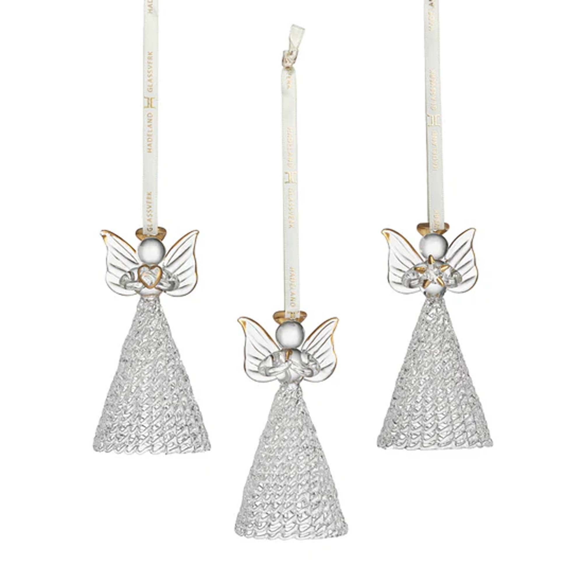 Hadeland Glassverk Klare Glassengler 3 stk