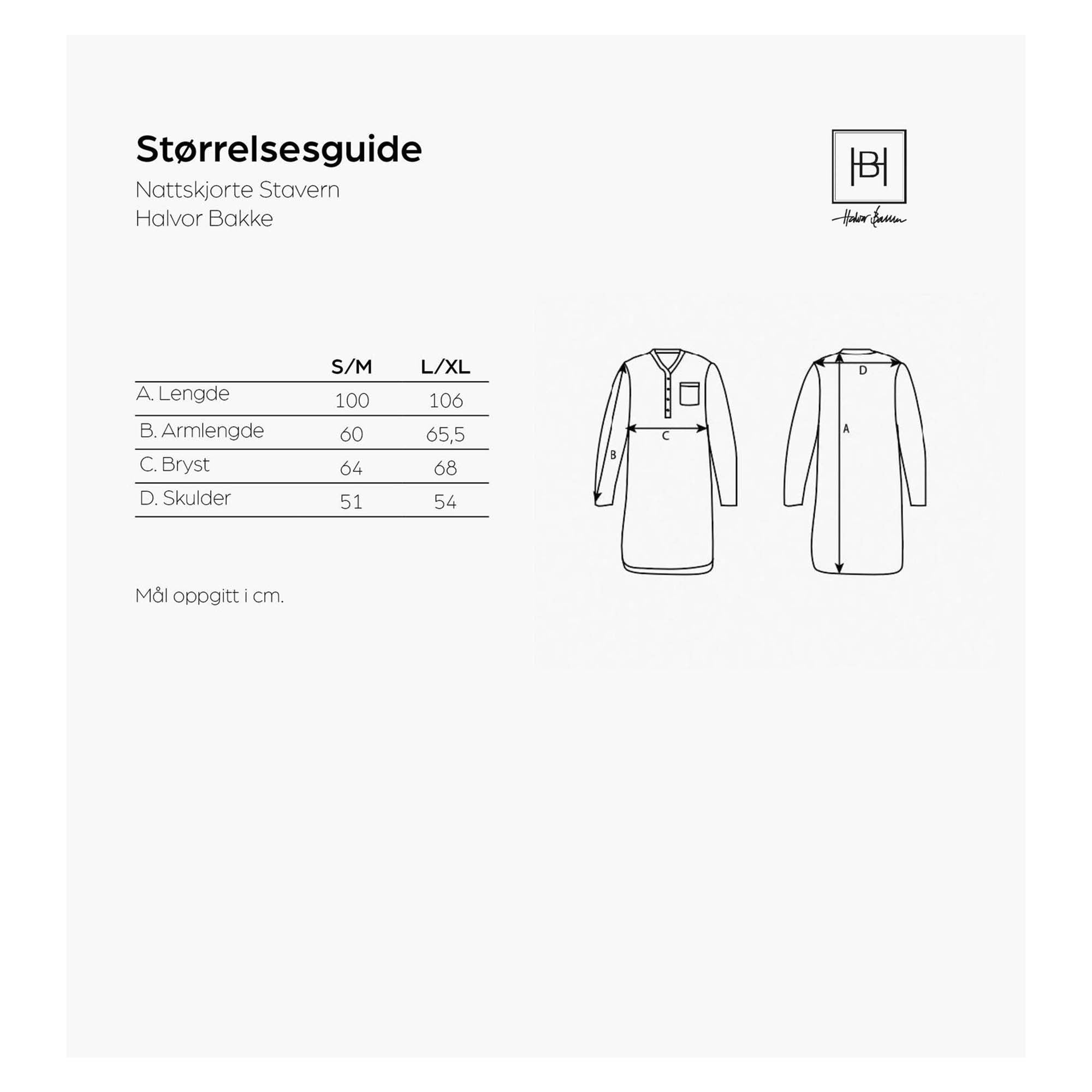 Halvor Bakke Nattskjorte Stavern