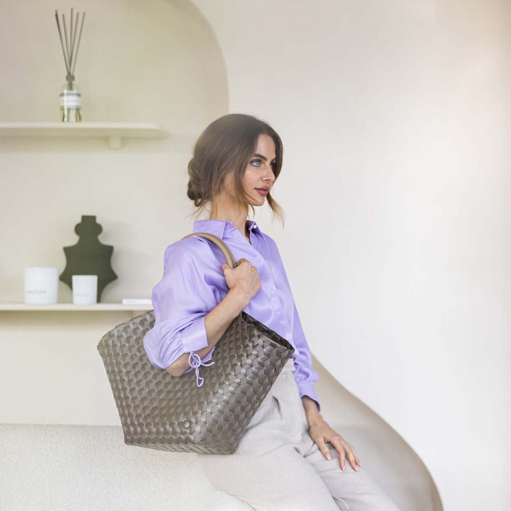 Handed By Veske Sweetheart Shopper