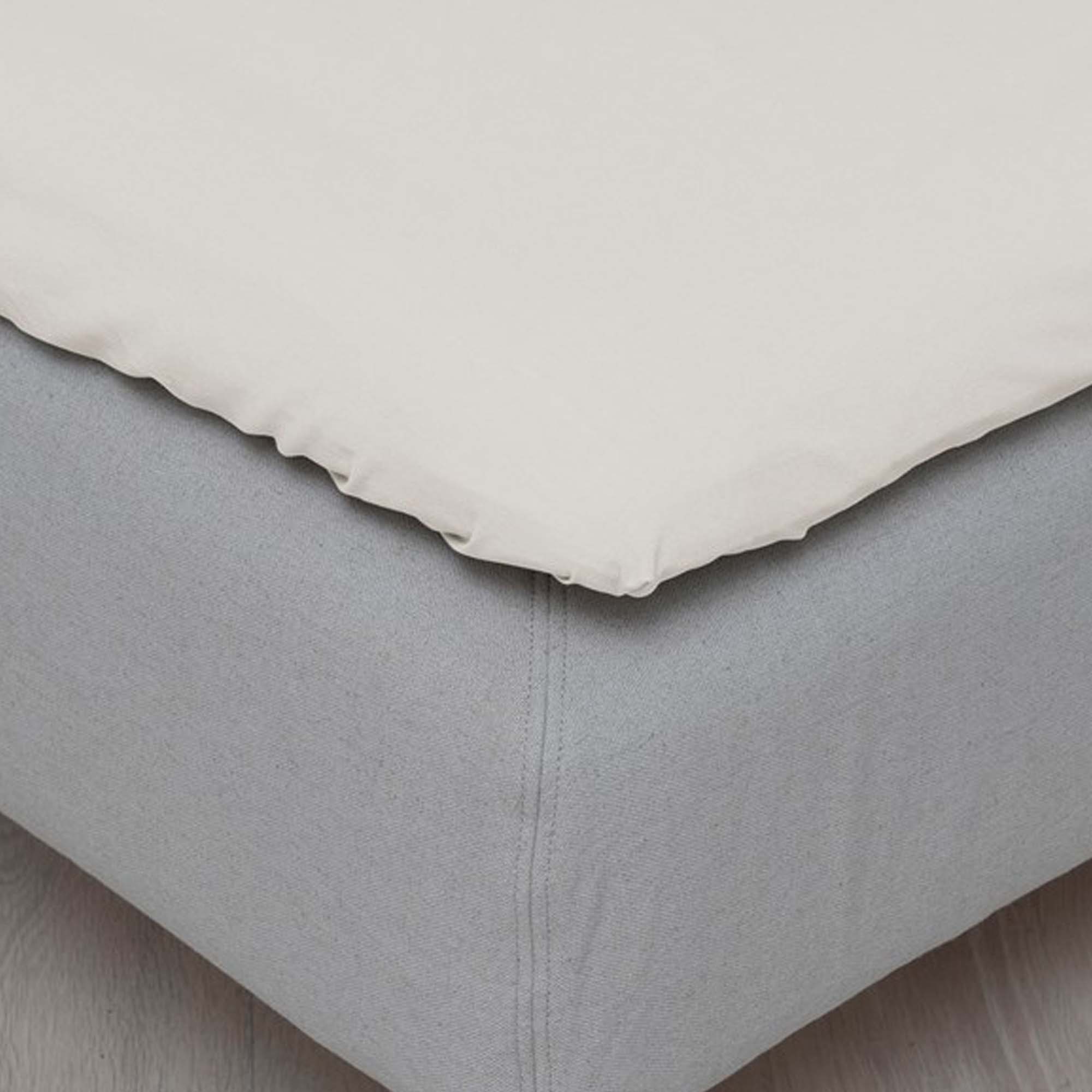 Høie Formsydd Jerseylaken - Krem