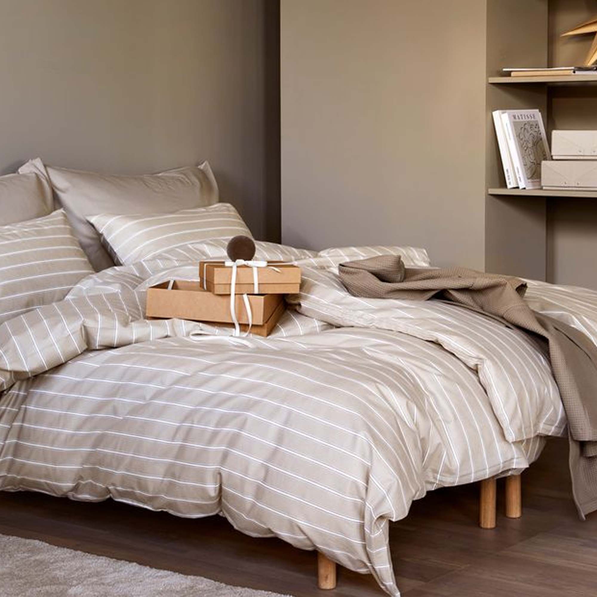 Høie Sengesett Henning Flanell Beige