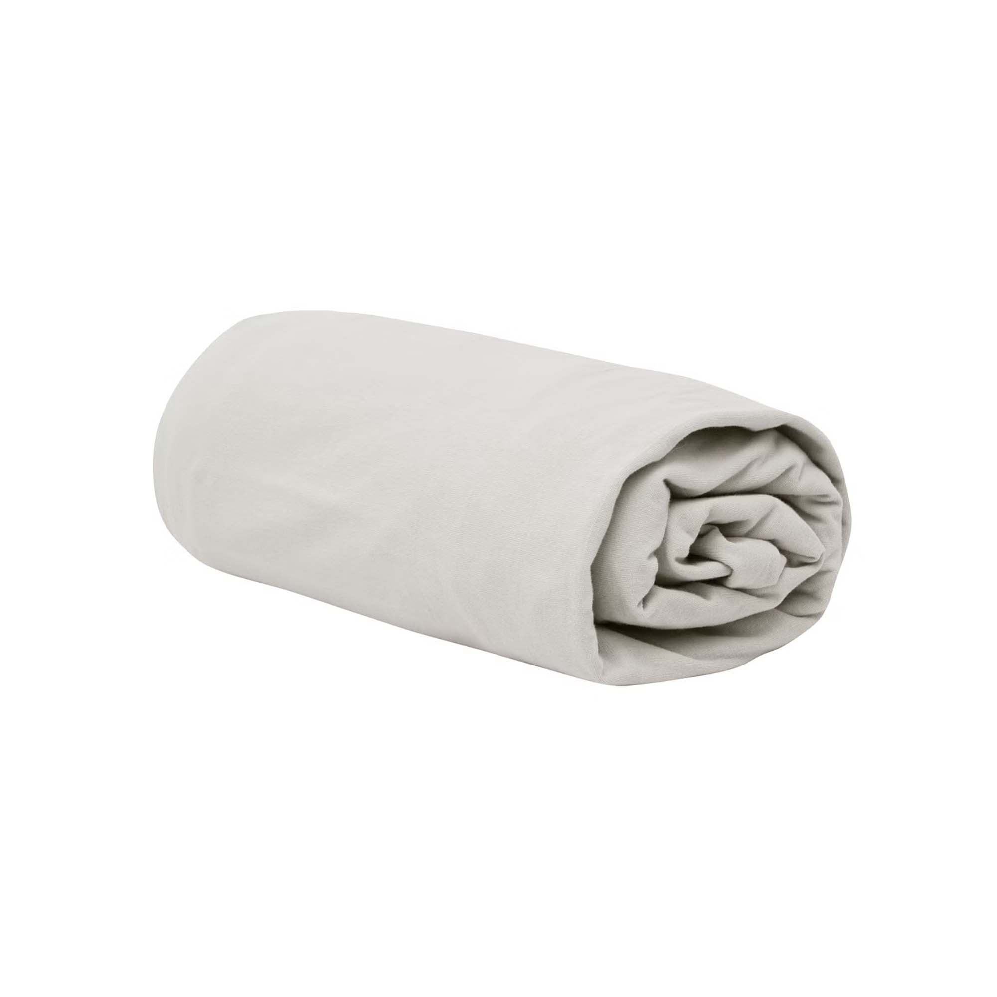 Høie Jersey Rammelaken Hvit 160x200/32cm