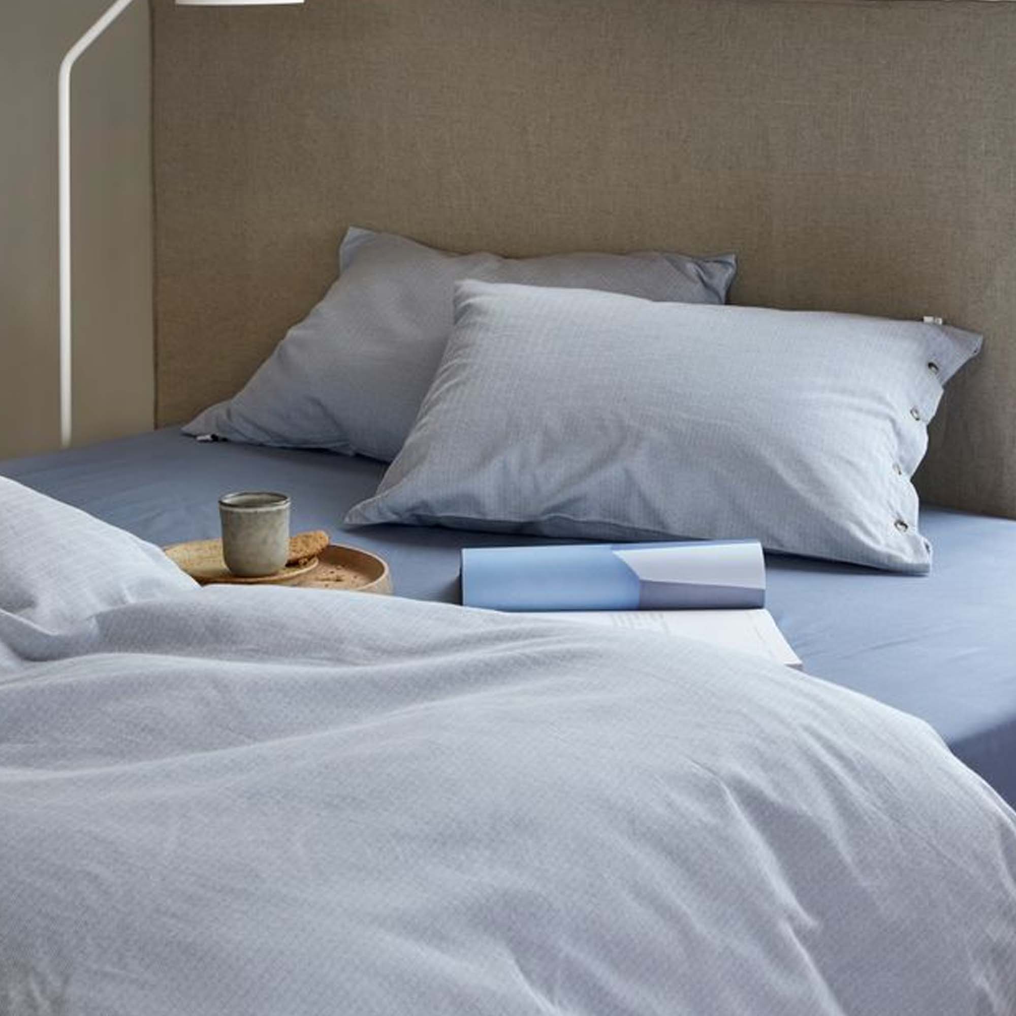 Høie Sengesett Balder Dus Denimblå