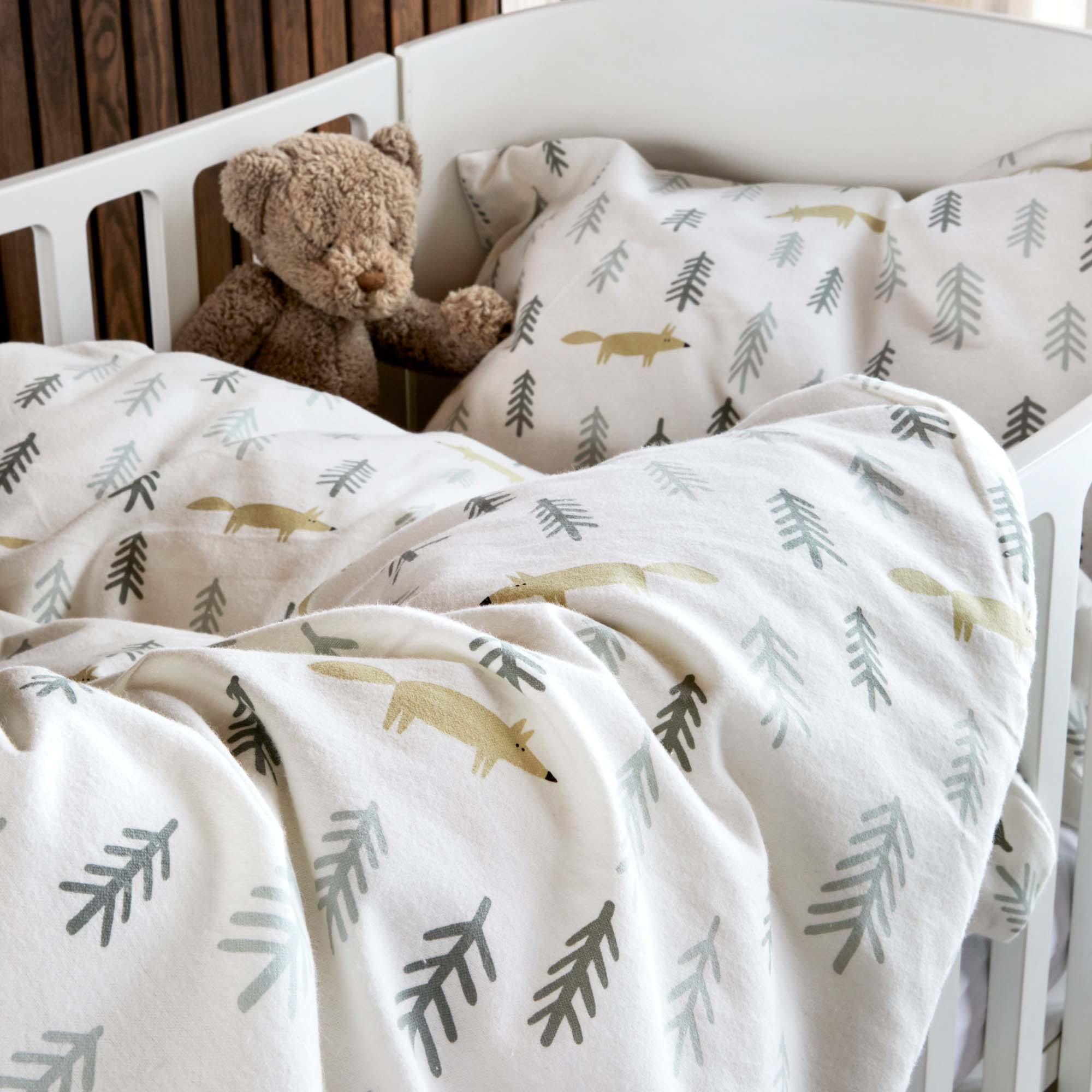 Høie Sengetøy Barn Skogstur Flanell