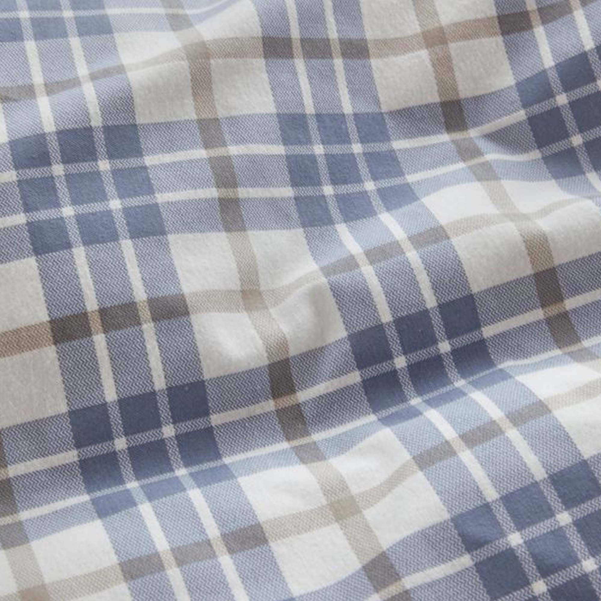 Høie Sengesett Lukas Dus Denimblå Flanell