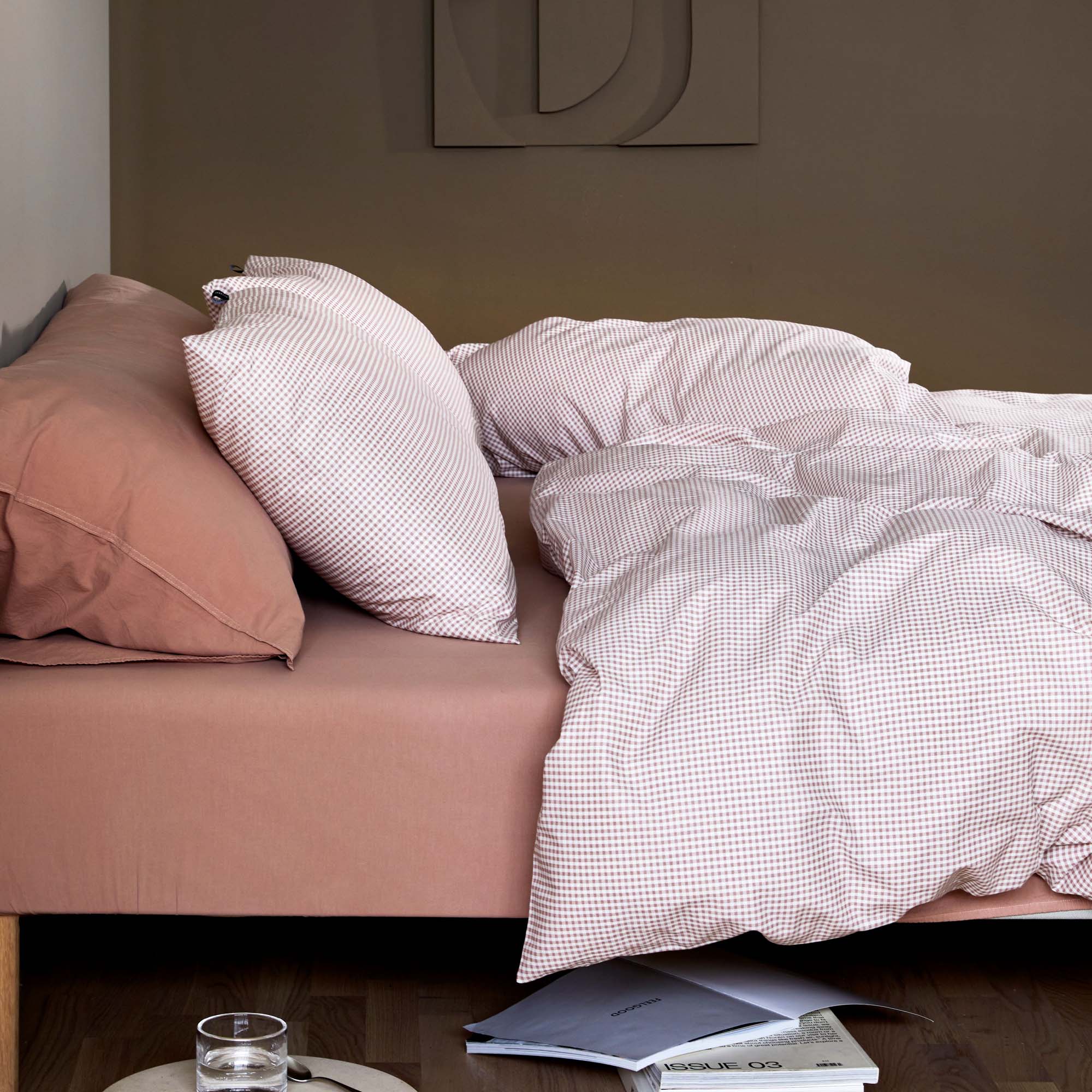 Høie Sengesett Frans Varm Rosa