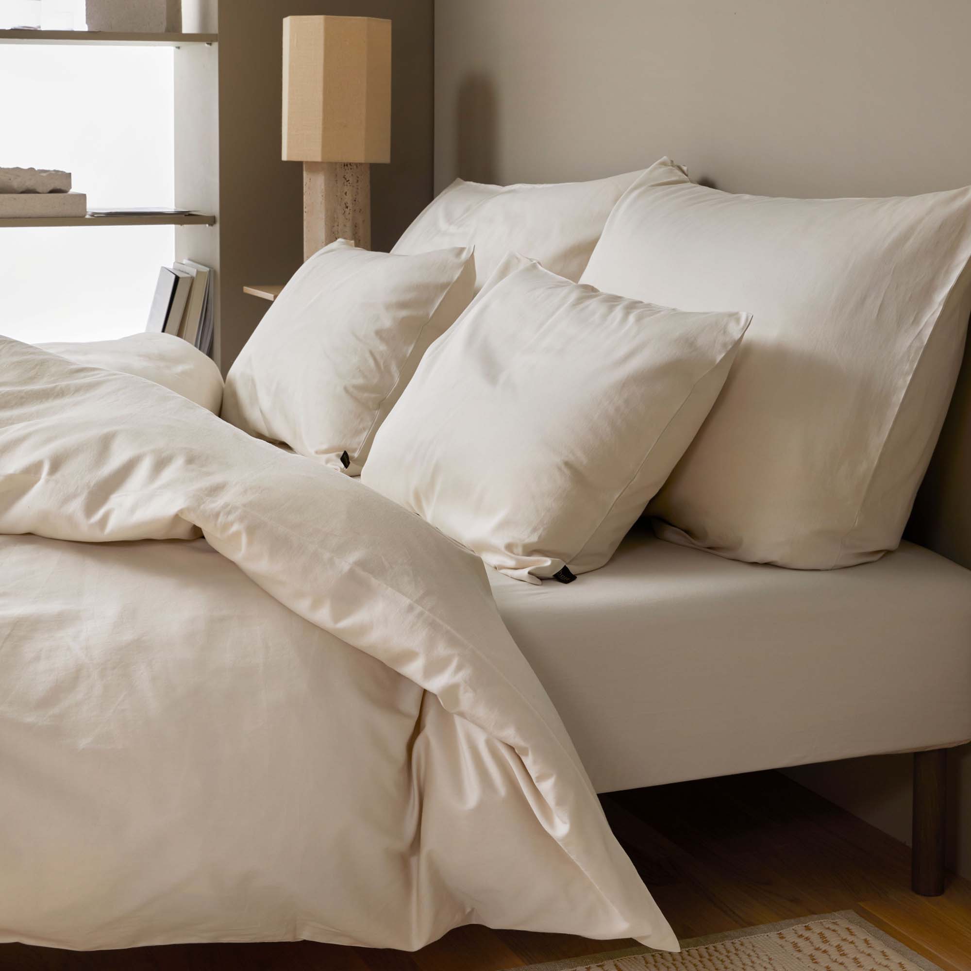 Høie Formsydd Laken Harmoni Elfenben