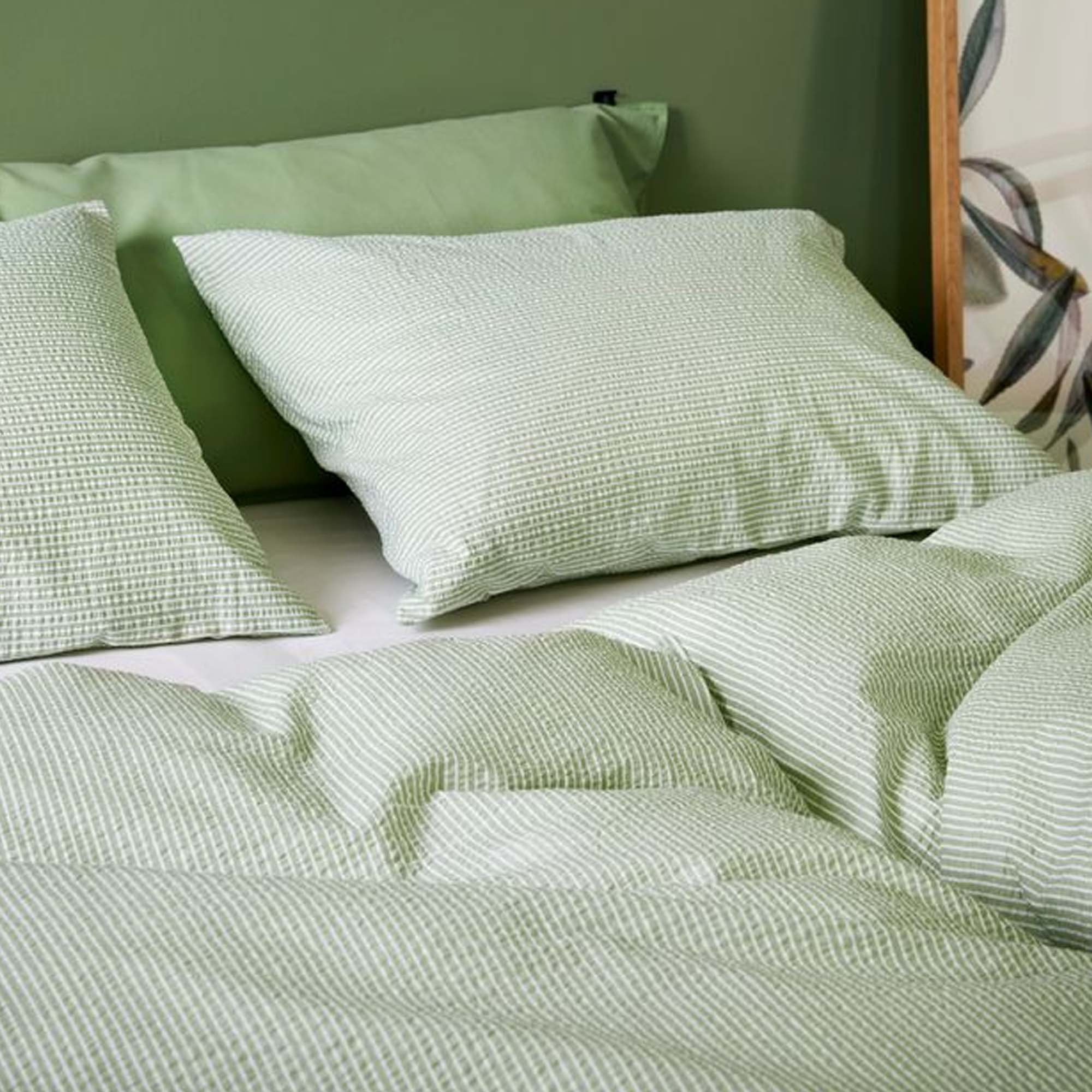 Høie Kreppsengesett Lykke Vårgrønn