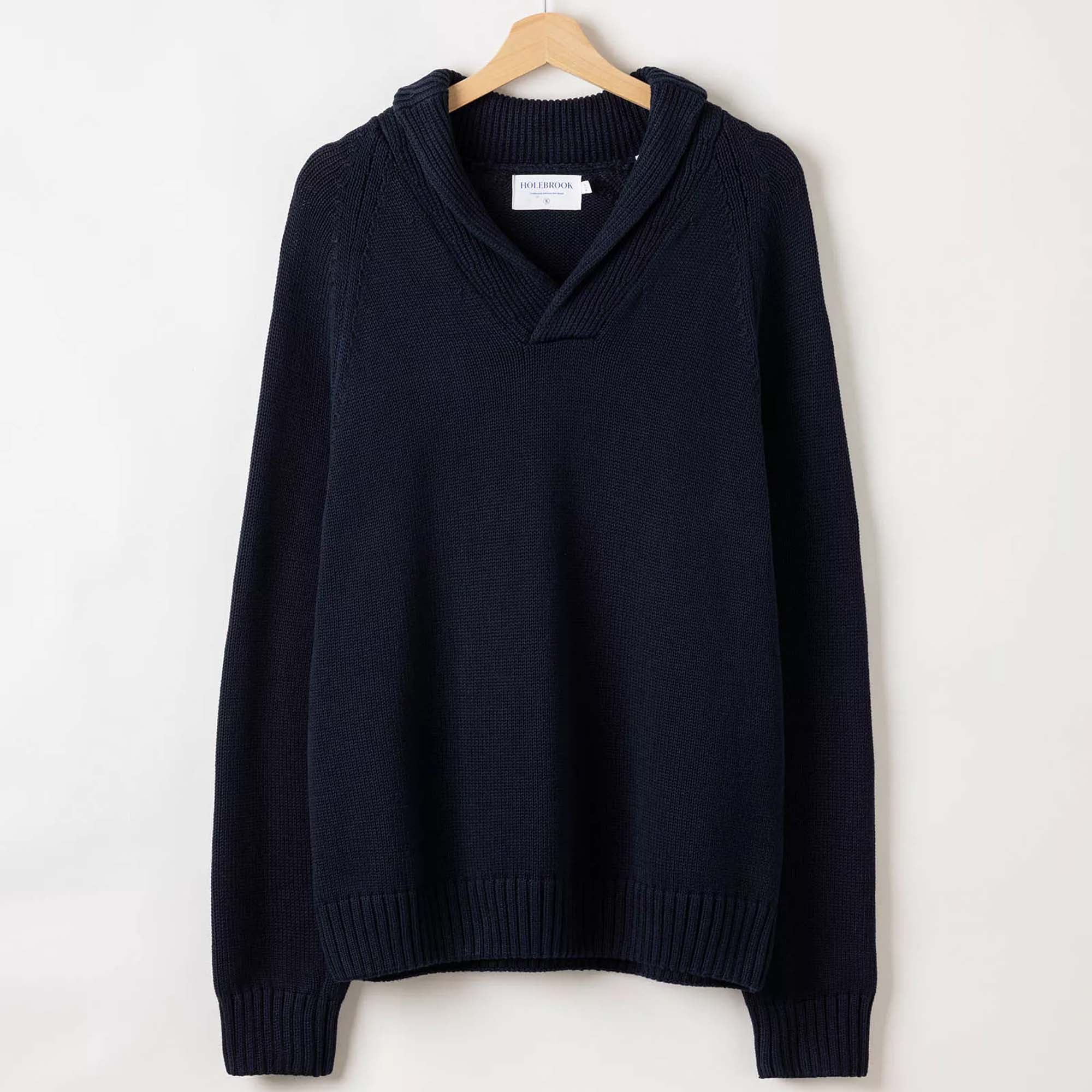 Holebrook Genser Roger Navy 100% Økologisk Bomull