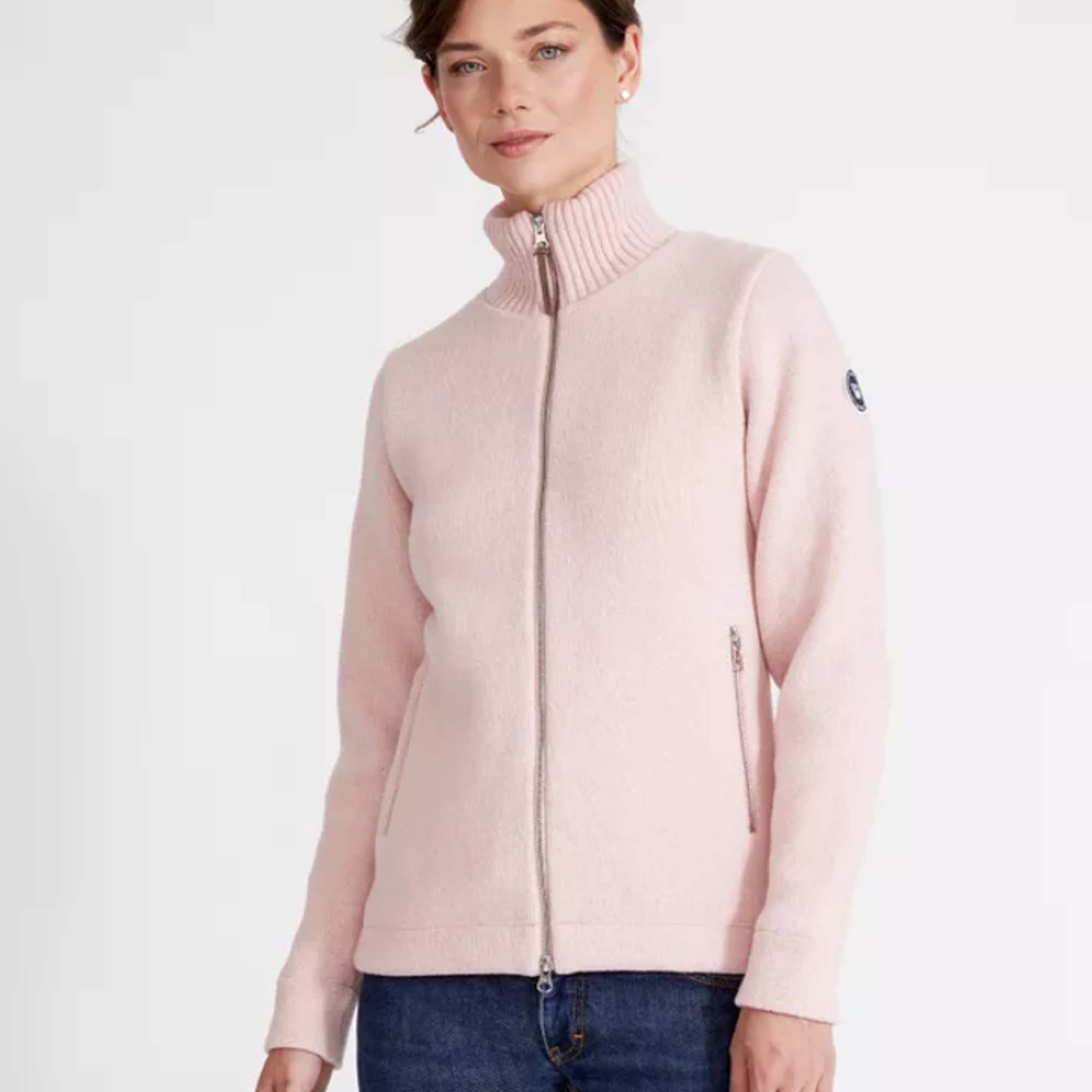 Holebrook Vindstopper Claire Fullzip Flamingo