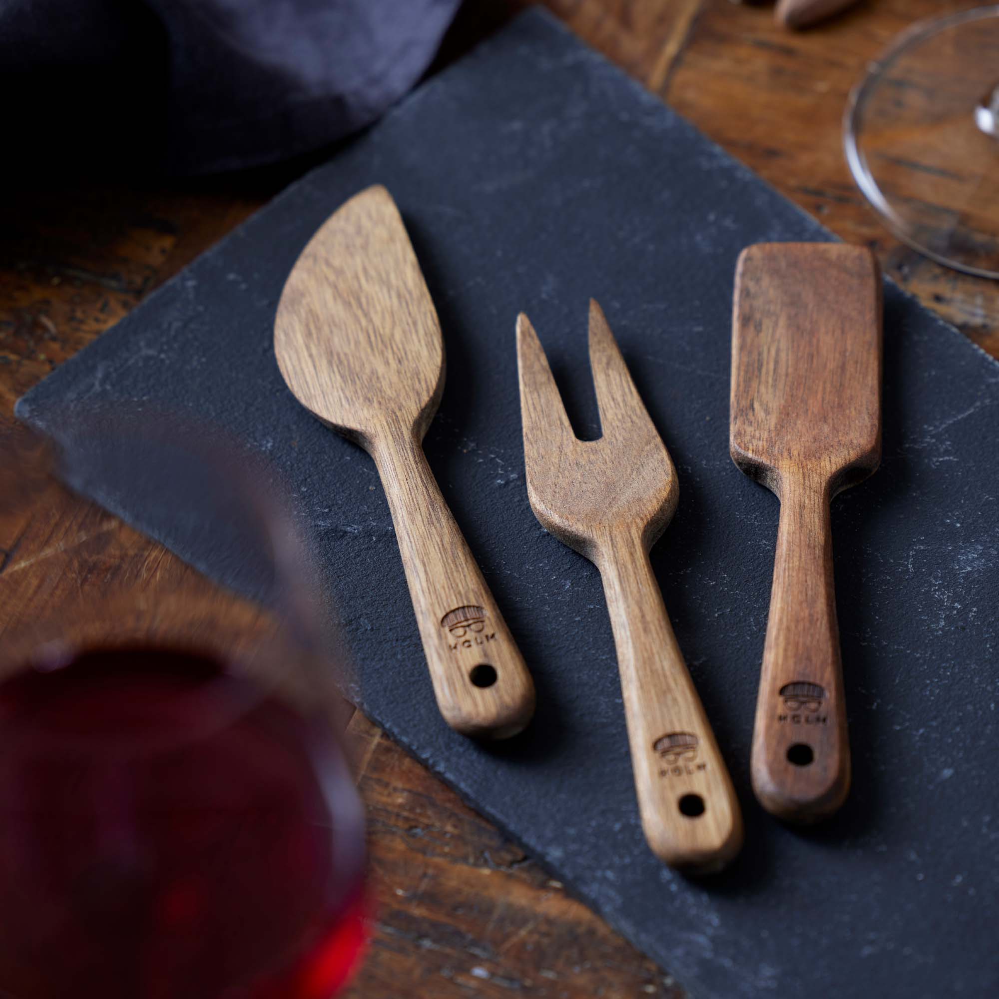 Holm Ostesett 3 deler