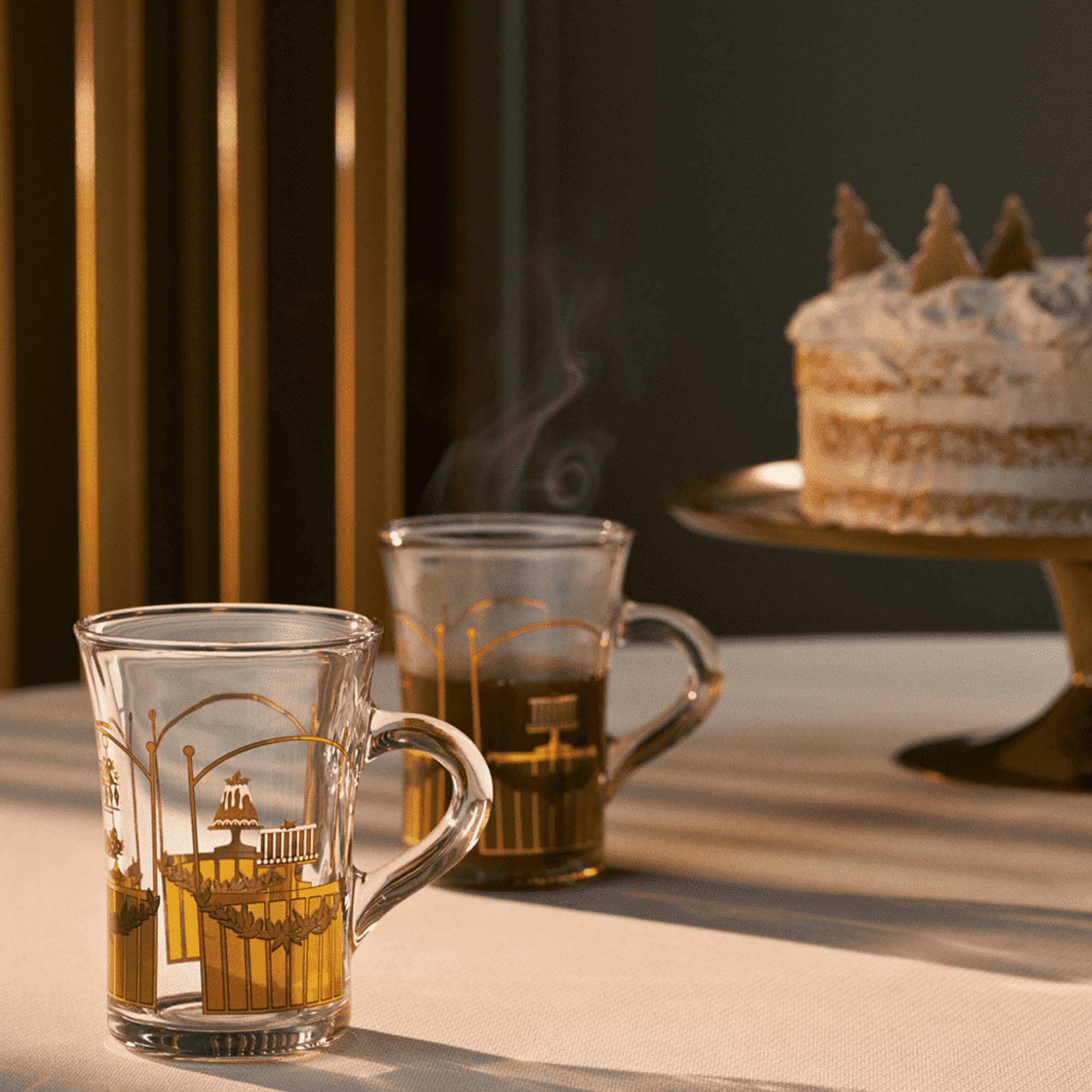 Holmegaard Glasskrus Jul 2 stk