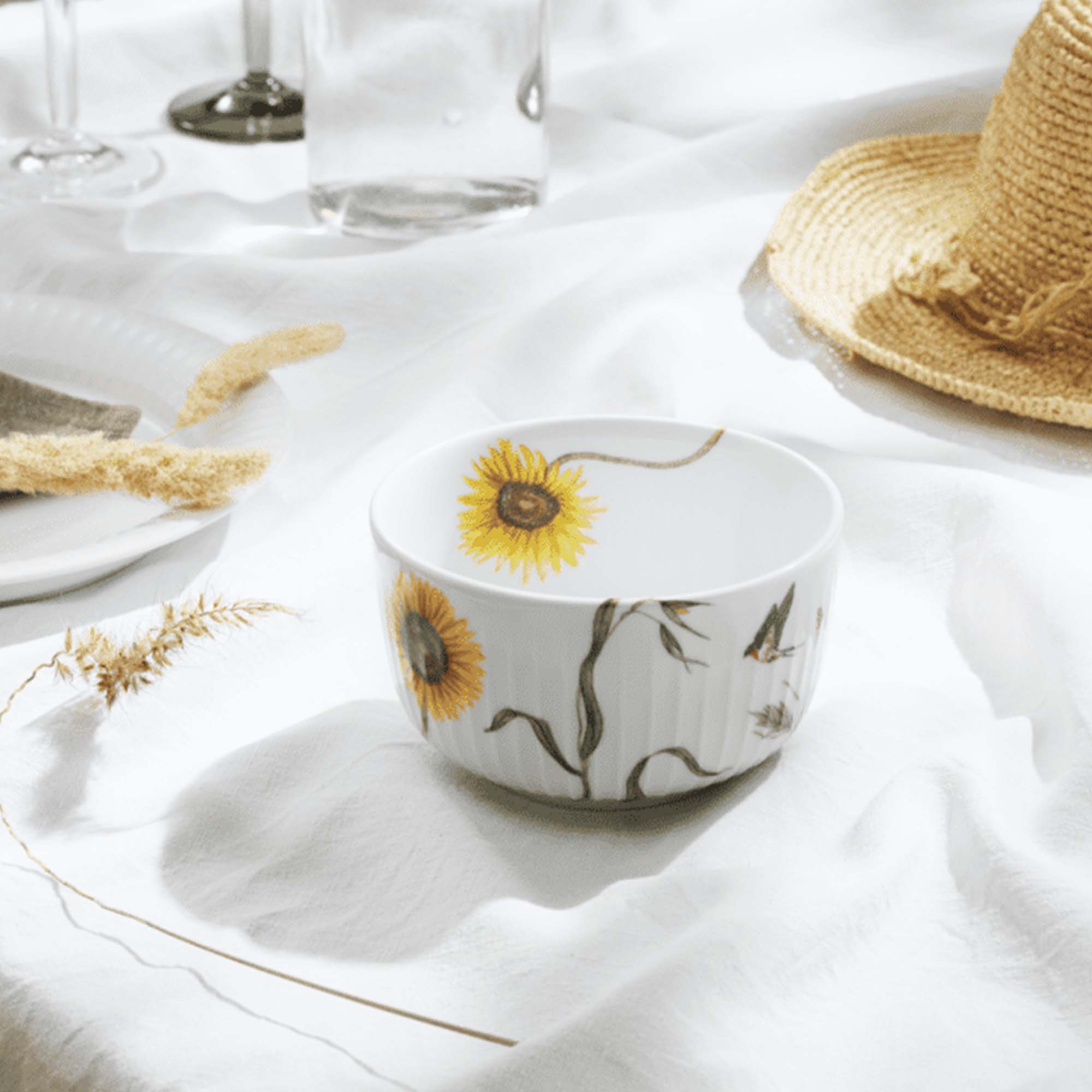 Kähler Hammershøi Summer Skål Ø12cm