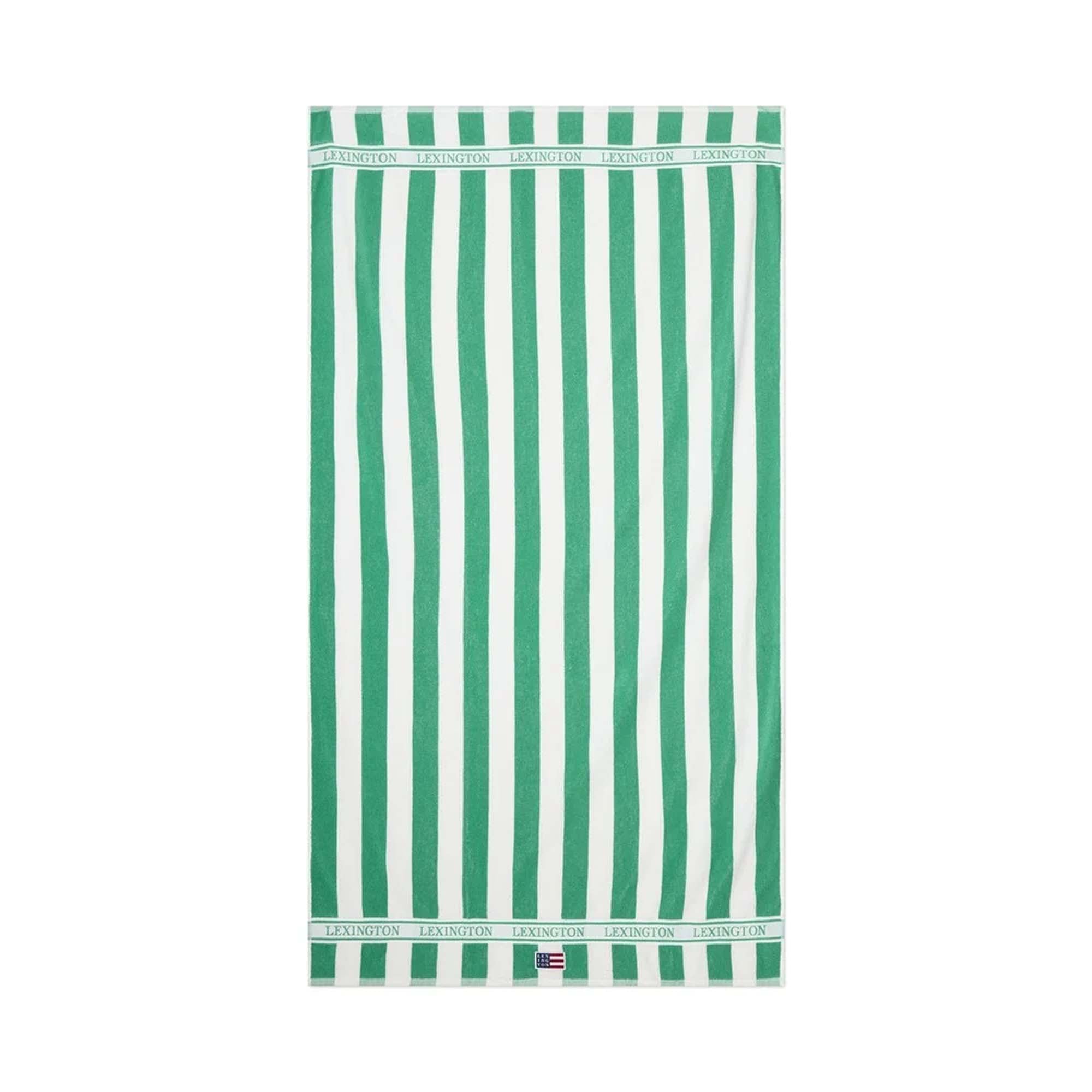 Lexington Badelaken 100x180cm Stripet 100% Bomullsfrottè