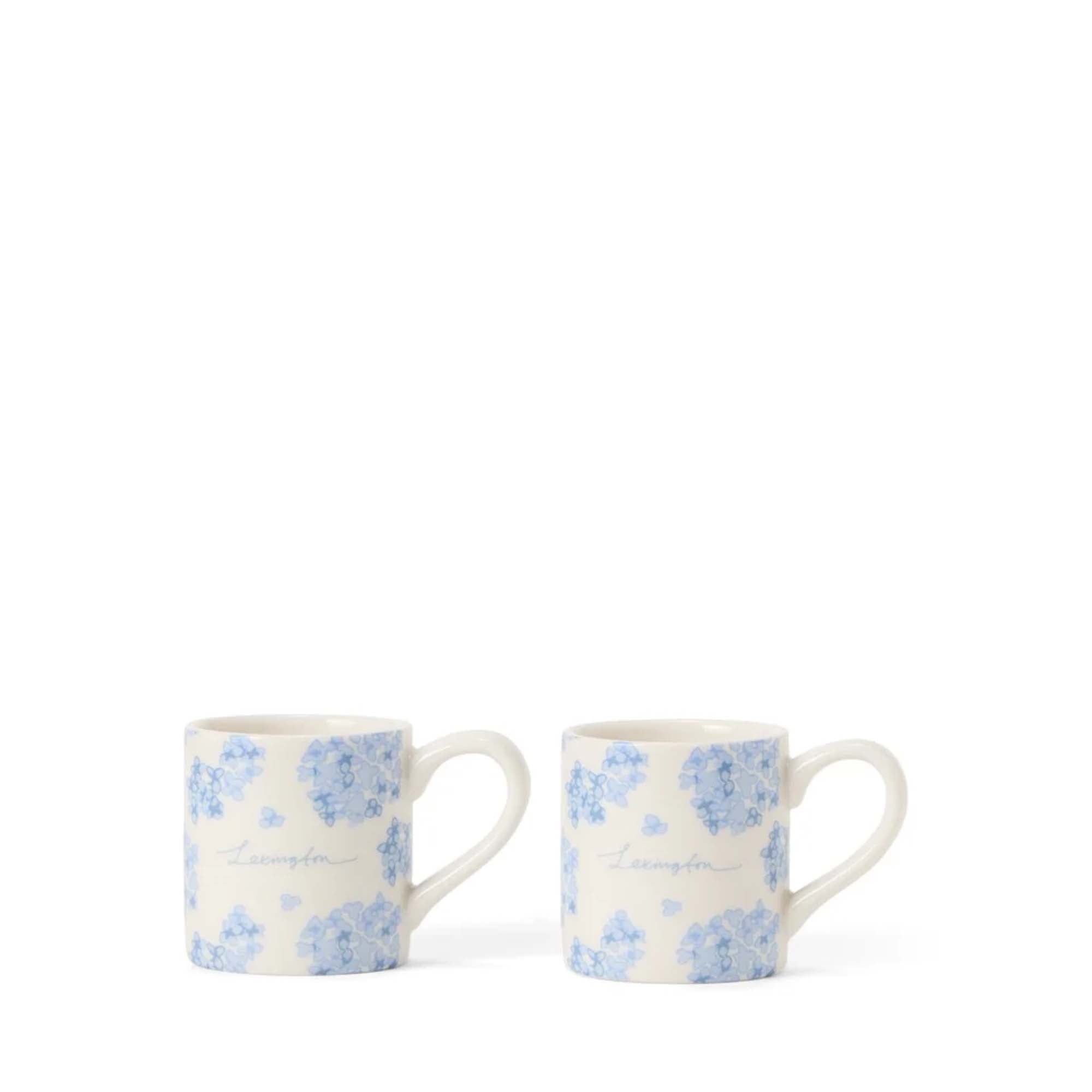 Lexington Espressokopp 2pkn. Blåblomstret