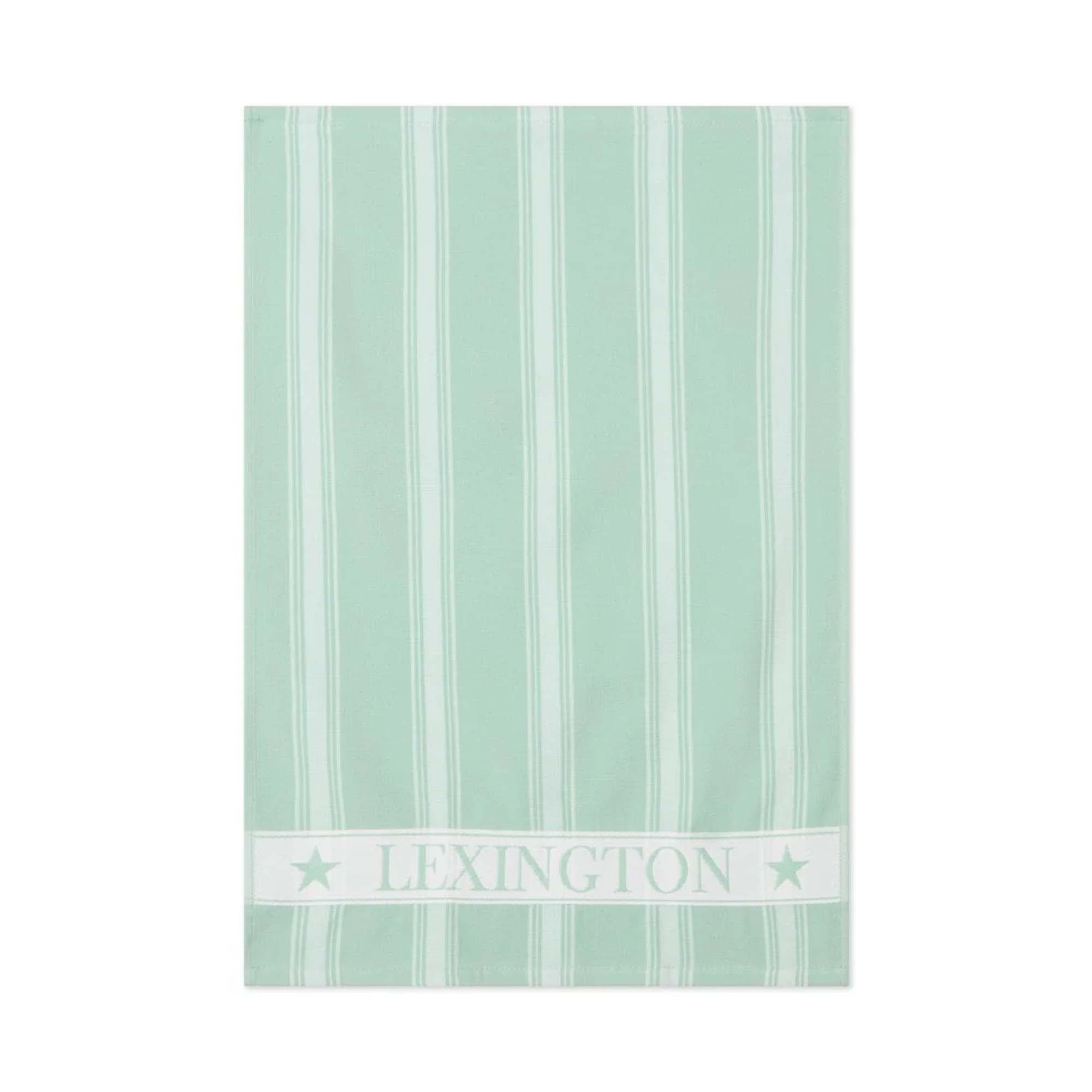 Lexington Kopphåndkle Lysgrønn stripet 50x70cm