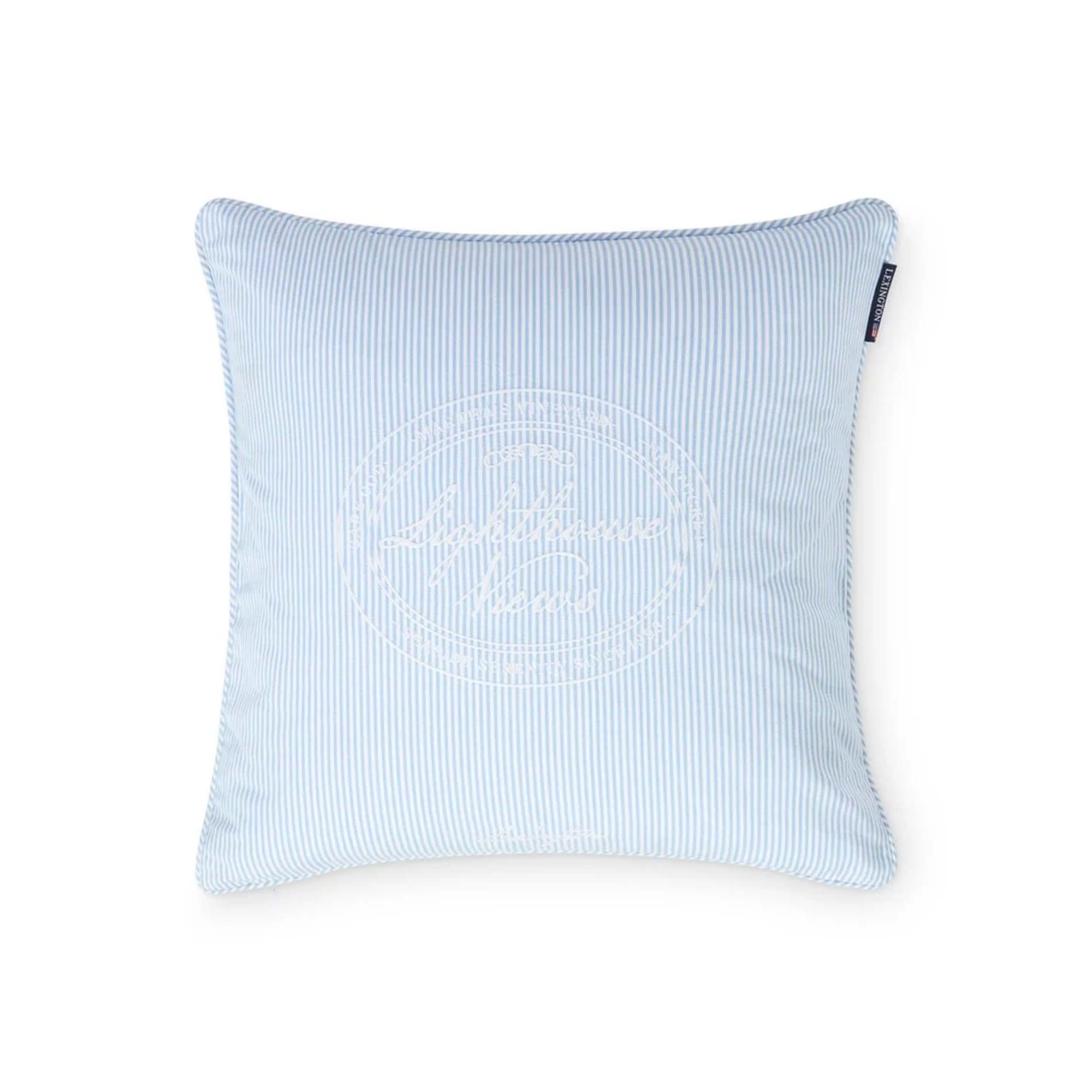 Lexington Putetrekk  Blå/Hvitstripet 50x50cm