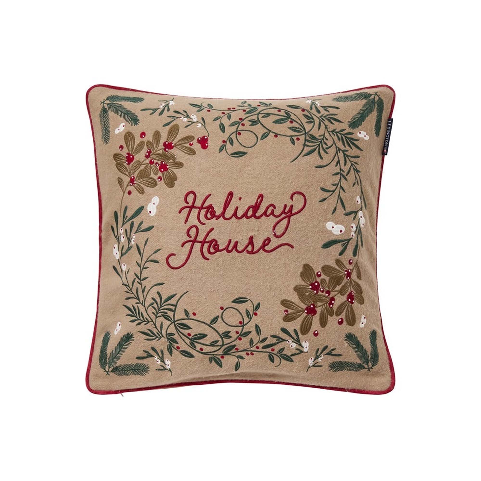 Lexington Juleputetrekk Holiday House 50x50cm