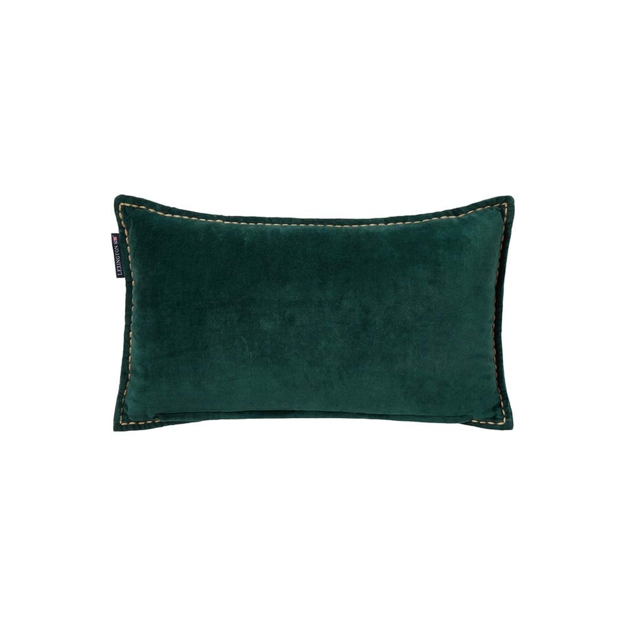Lexington Julepute Grønn Velur m/Broderi 50x30cm m/Fyll