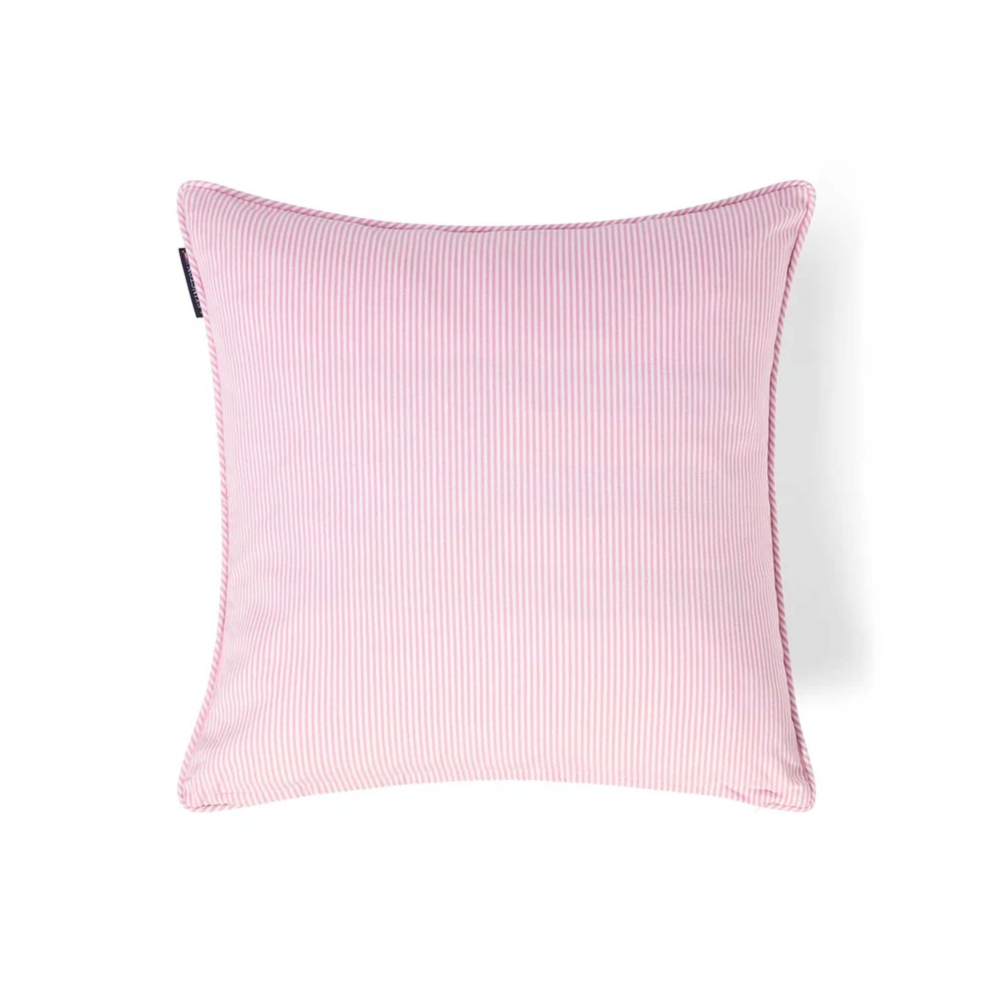 Lexington Putetrekk Stripet Rosa/Hvit 50x50cm