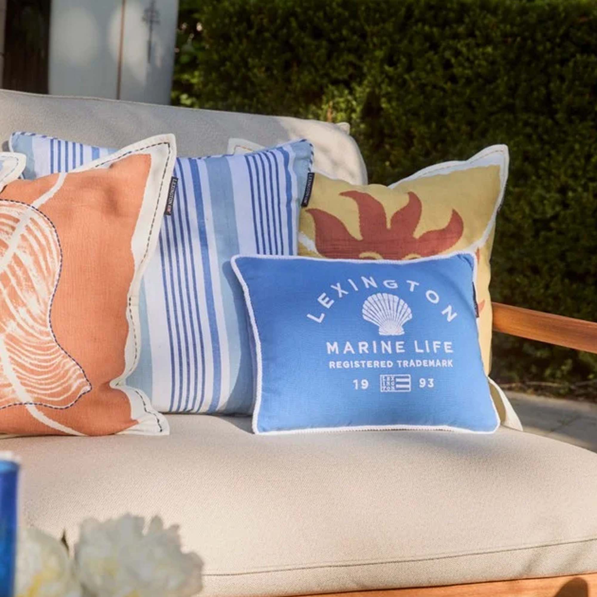 Lexington Putetrekk Blå/Hvitstripet