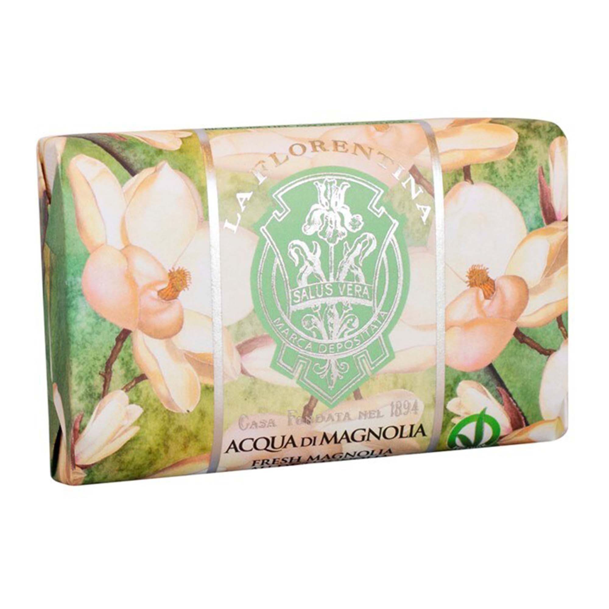 Mario Fissi La Florentina Fast Såpe - Magnolia - Lille Hvite Interiør 