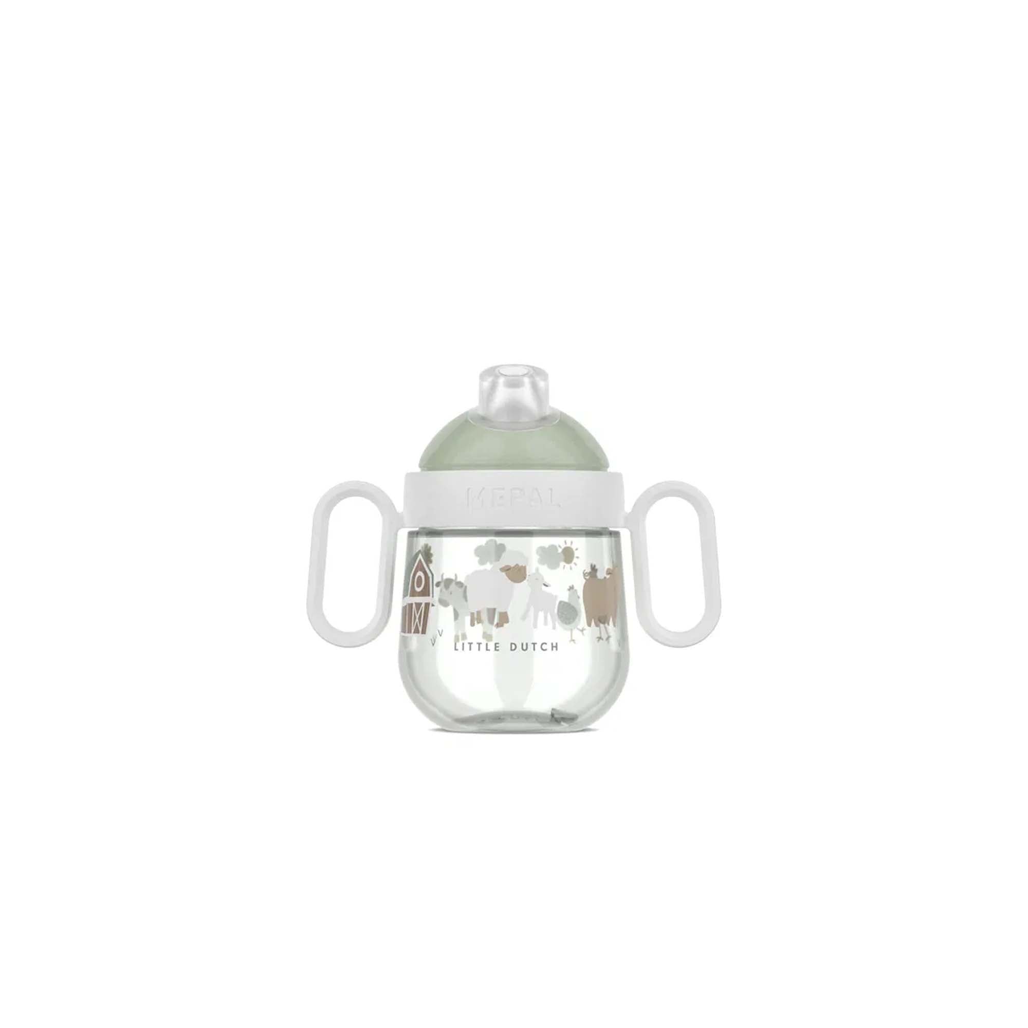 Mepal Mio Babykrus non drip 13,1 x 7,2 x 12,3 cm 200 ml Little Farm