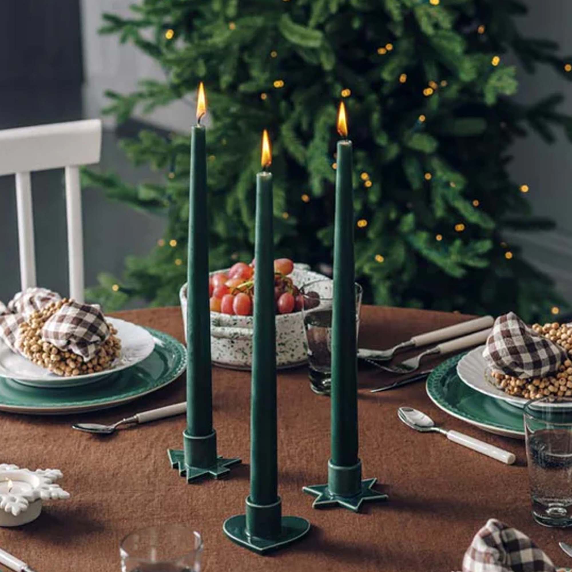 Porsgrund Porselænsfabrik Lysestaker 3stk.