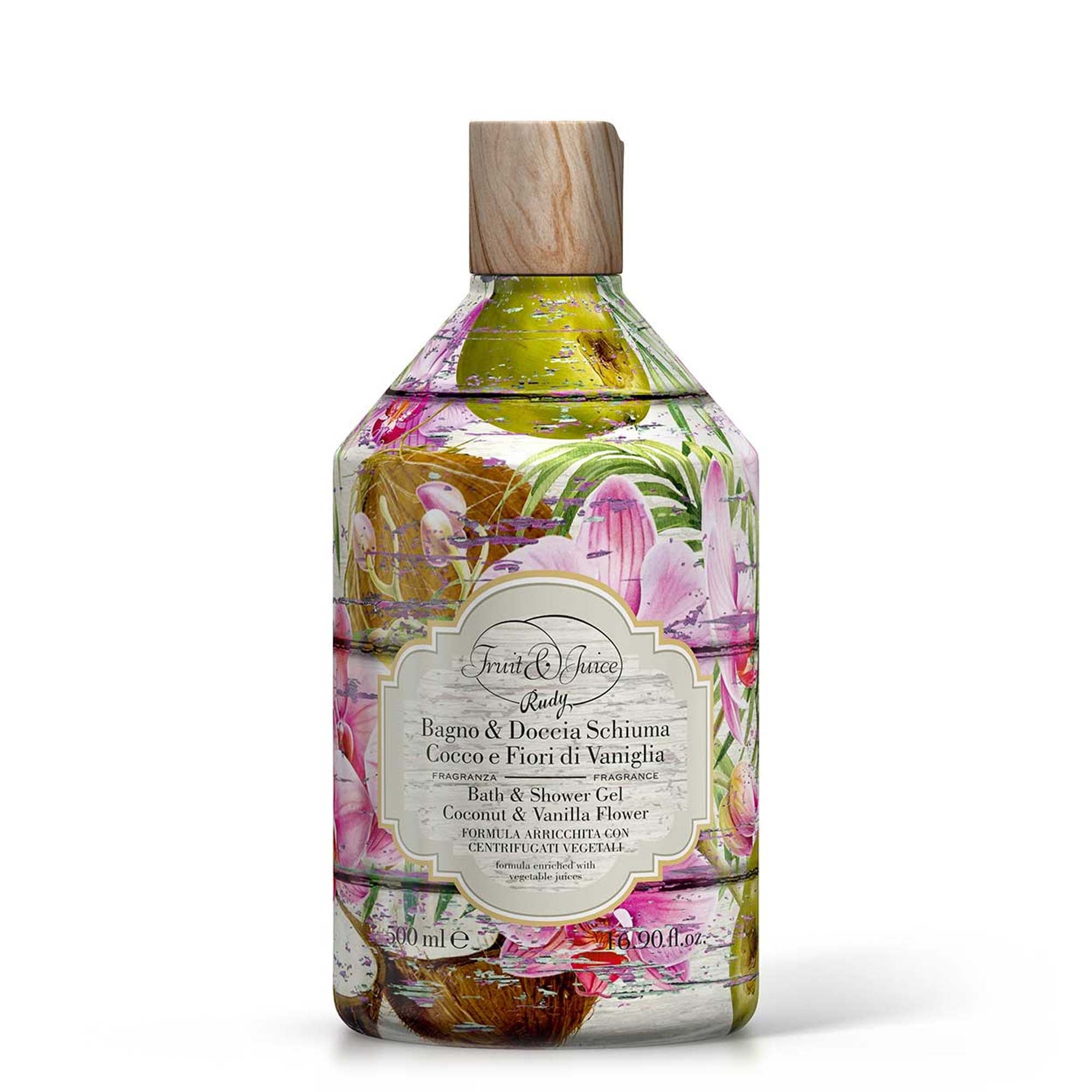 Rudy Profumi Dusjsåpe Coconut & Vanilla Flower 500ml