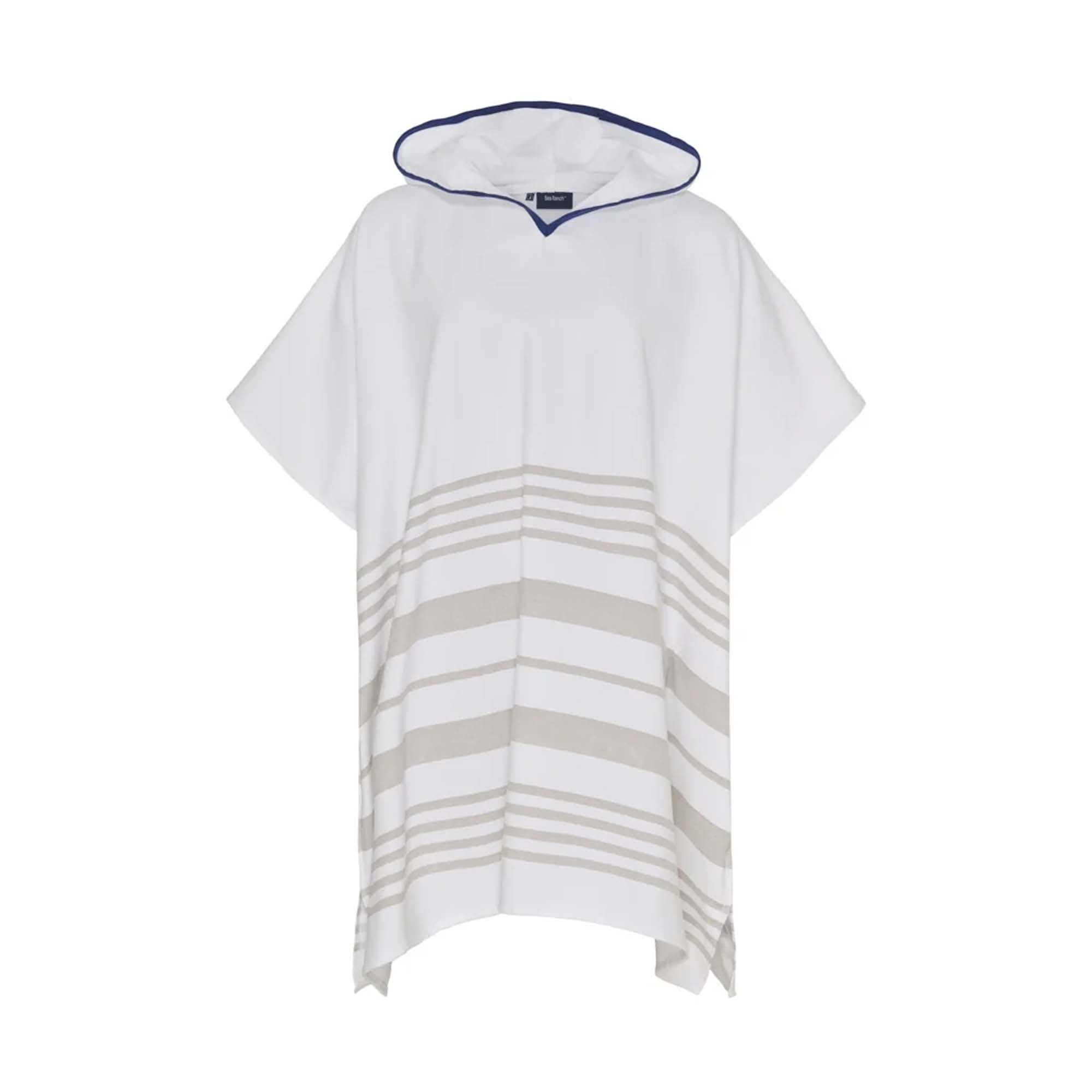 Sea Ranch Badeponcho Hvit/Sand