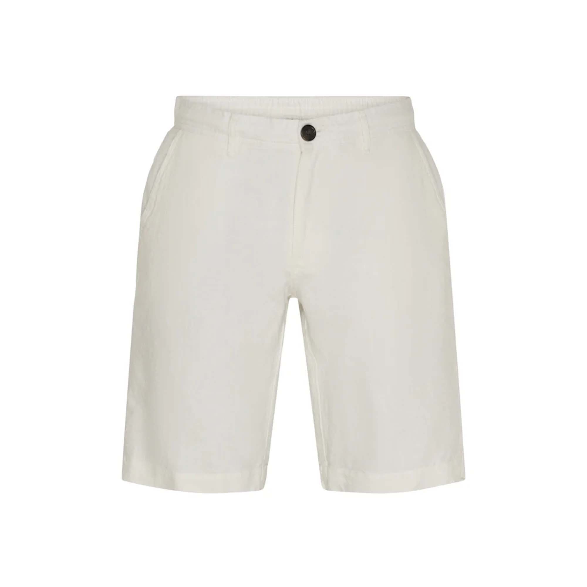 Sea Ranch Off White Linshorts Herre