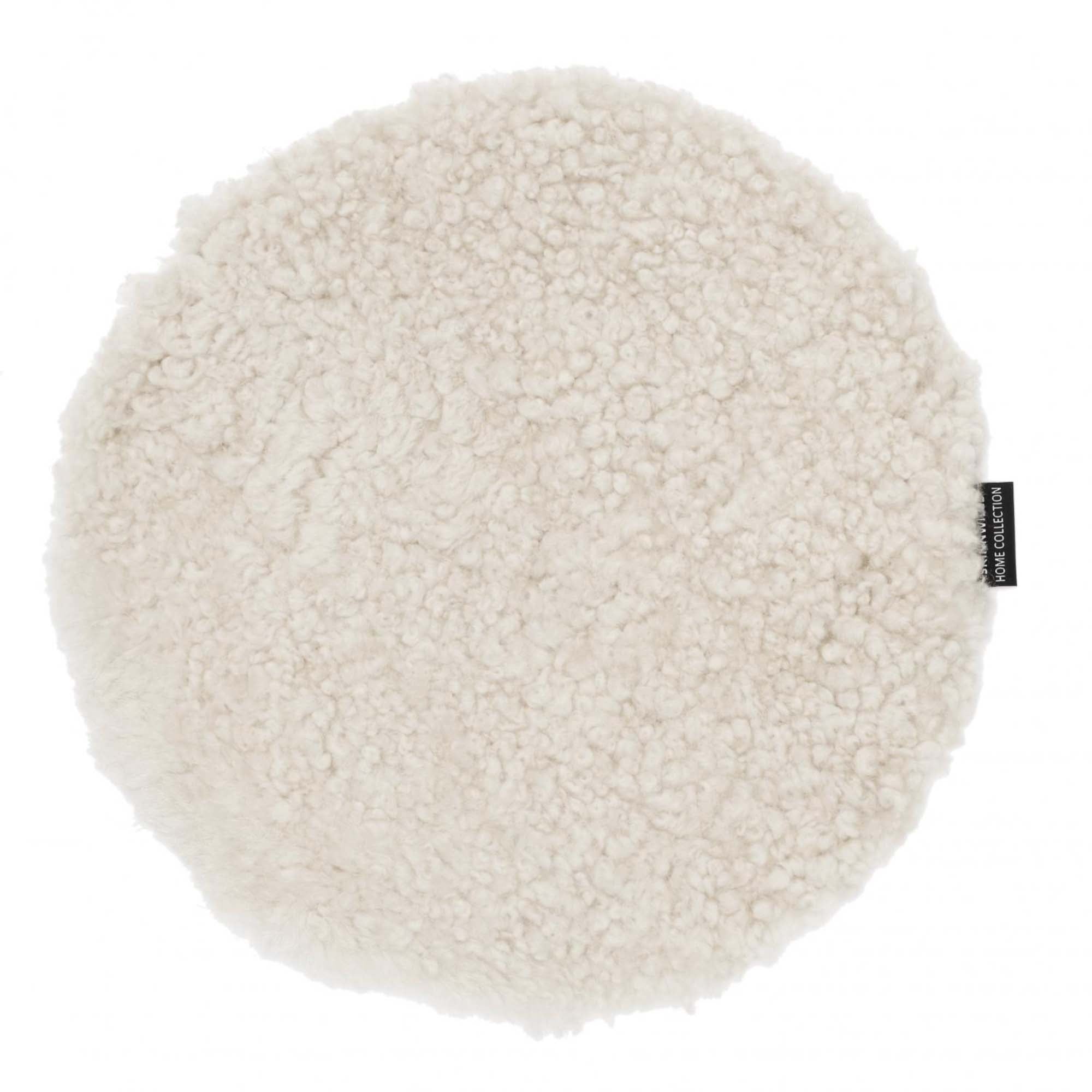 Skinnwille Seteskinn Ø34cm Lammeskinn