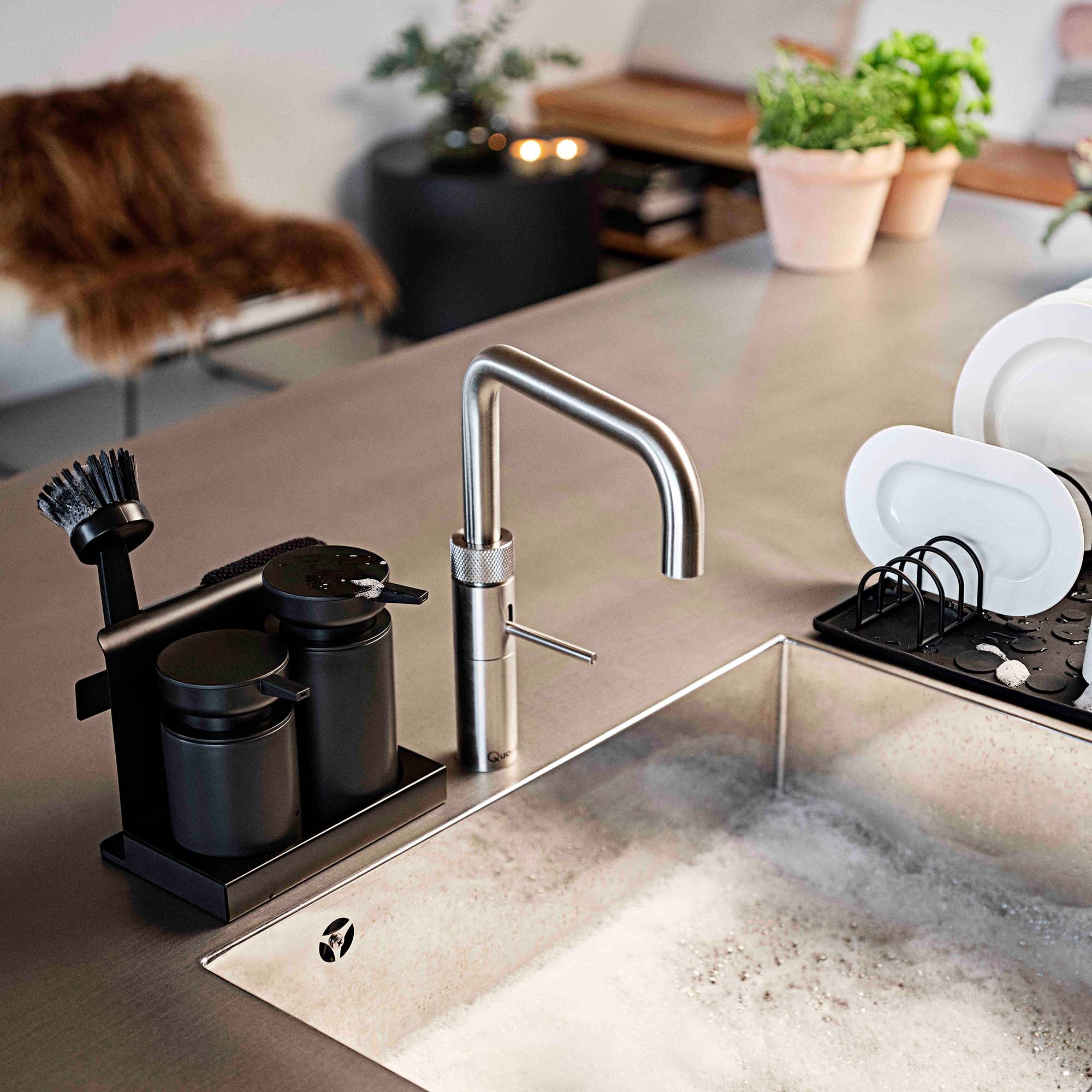 Zone Denmark Oppvasksett Sort