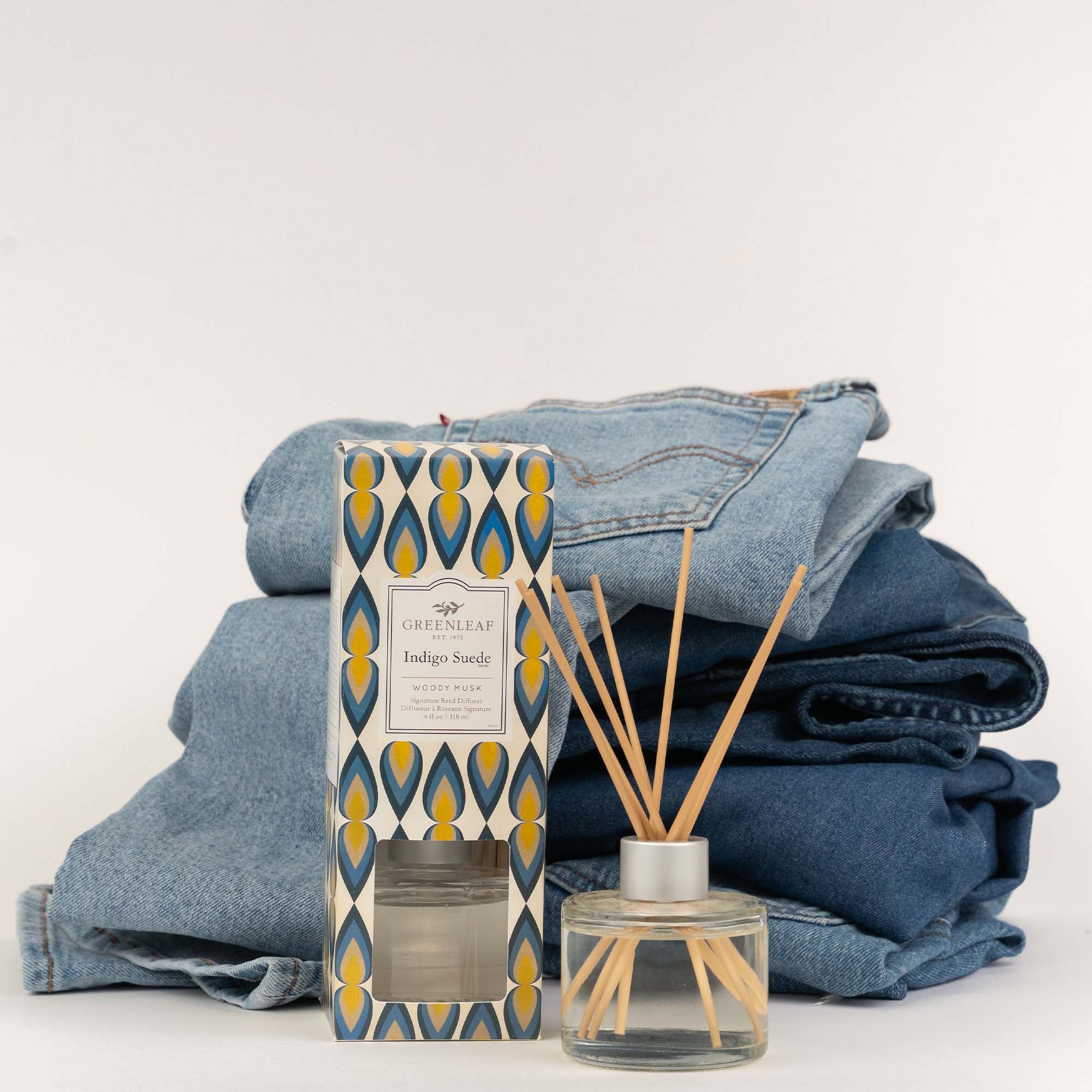 Greenleaf Romduft Indigo Suede