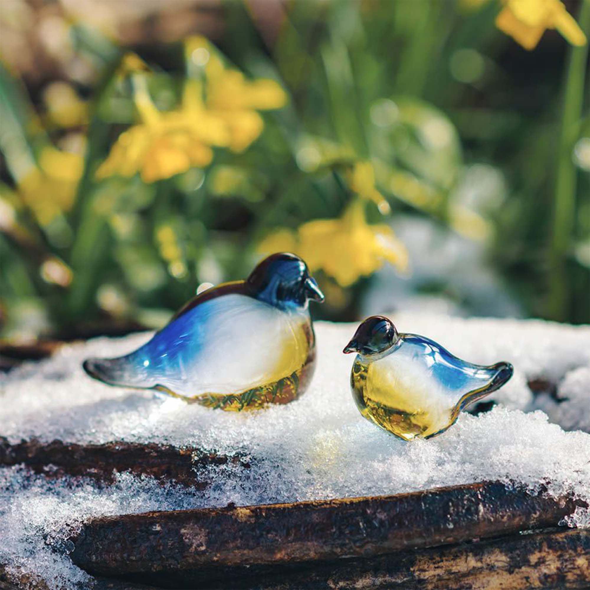 Hadeland Glassverk Blåmeis