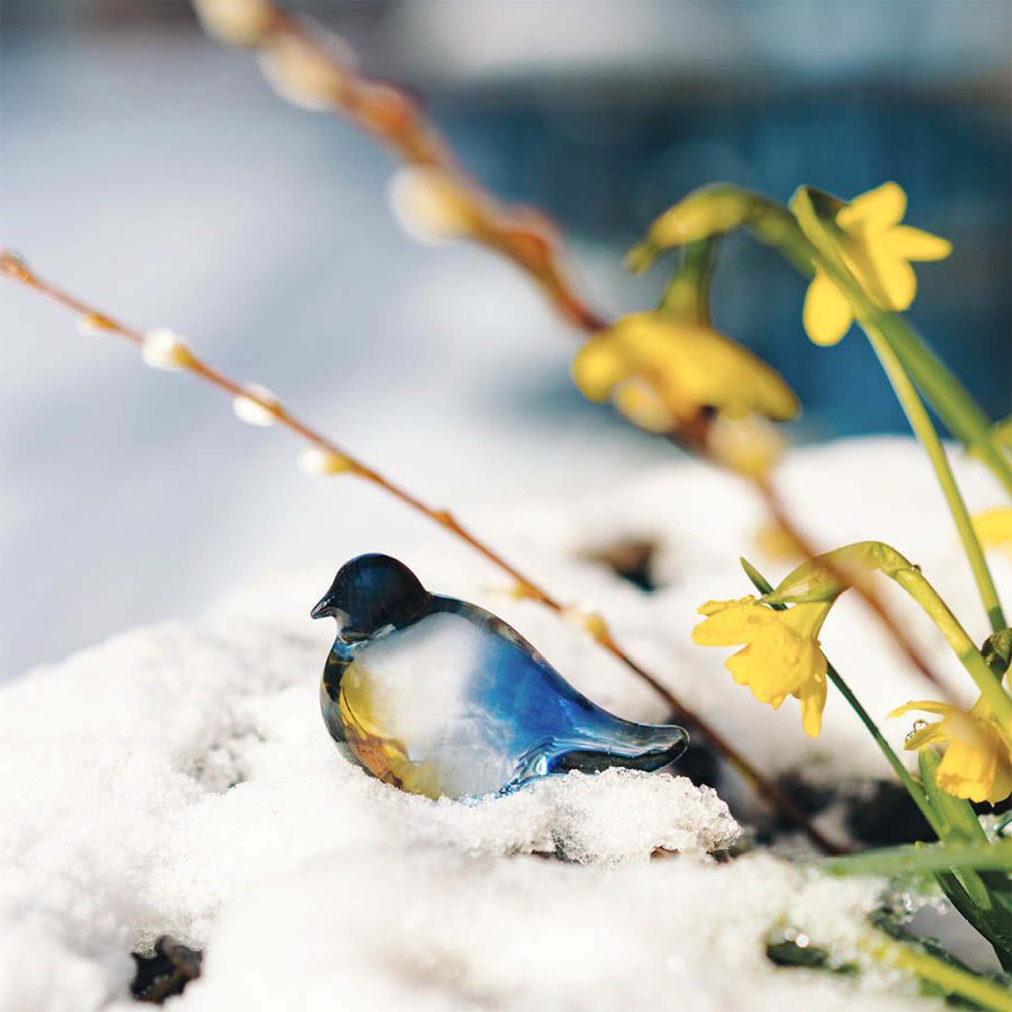 Hadeland Glassverk Blåmeis