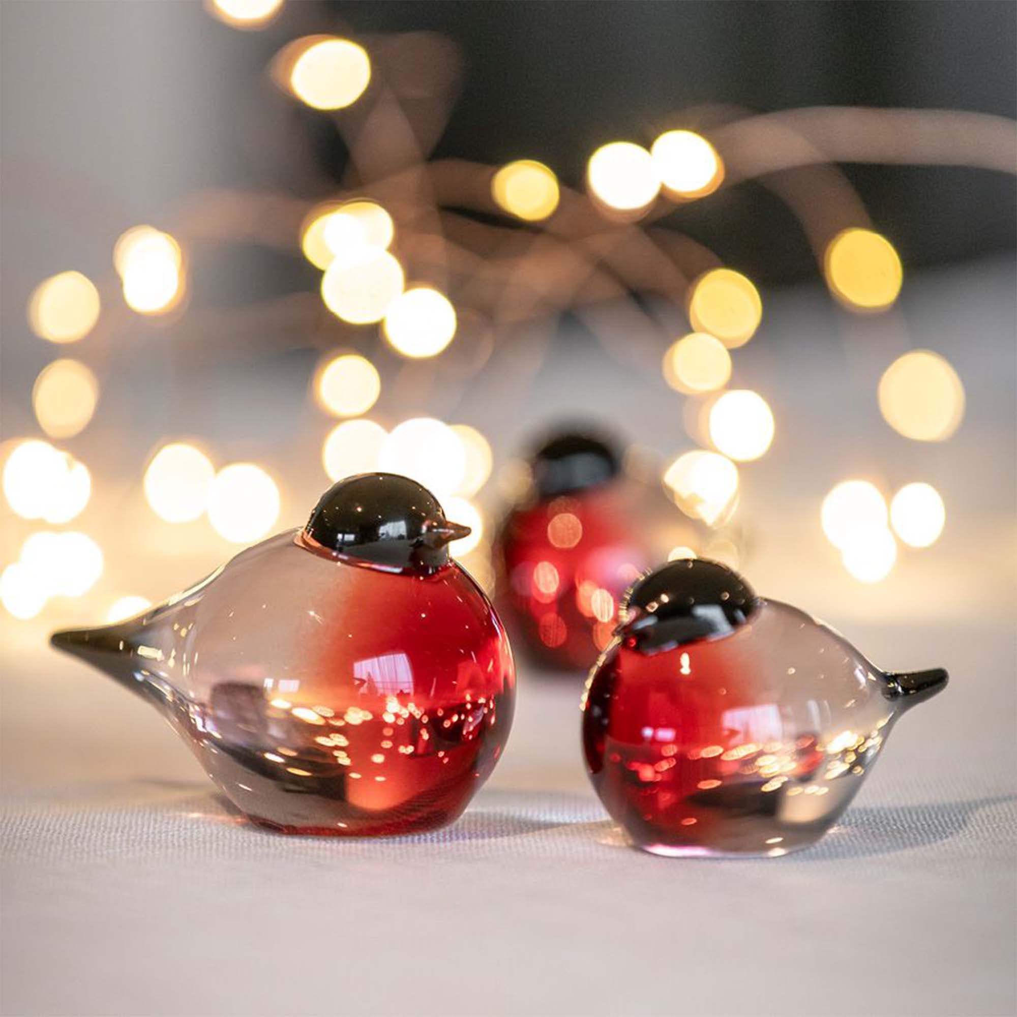 Hadeland Glassverk Dompap 2pkn.