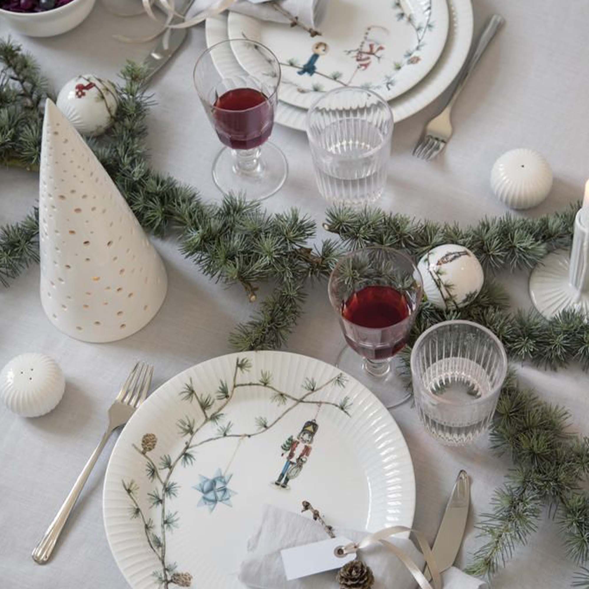 Hammershøi - Juleservise -  Tallerken 22 cm - Lille Hvite Interiør 