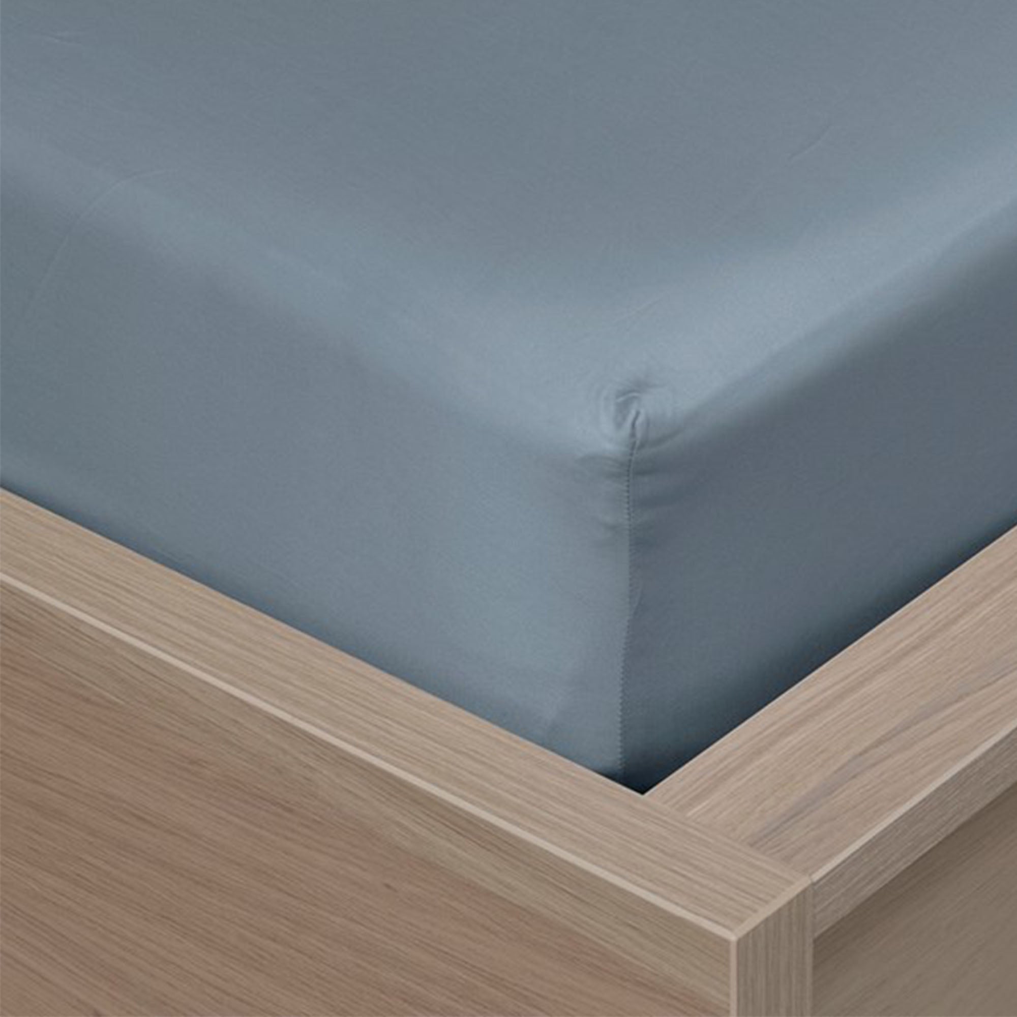 Høie Formsydd Laken - Jeansblå