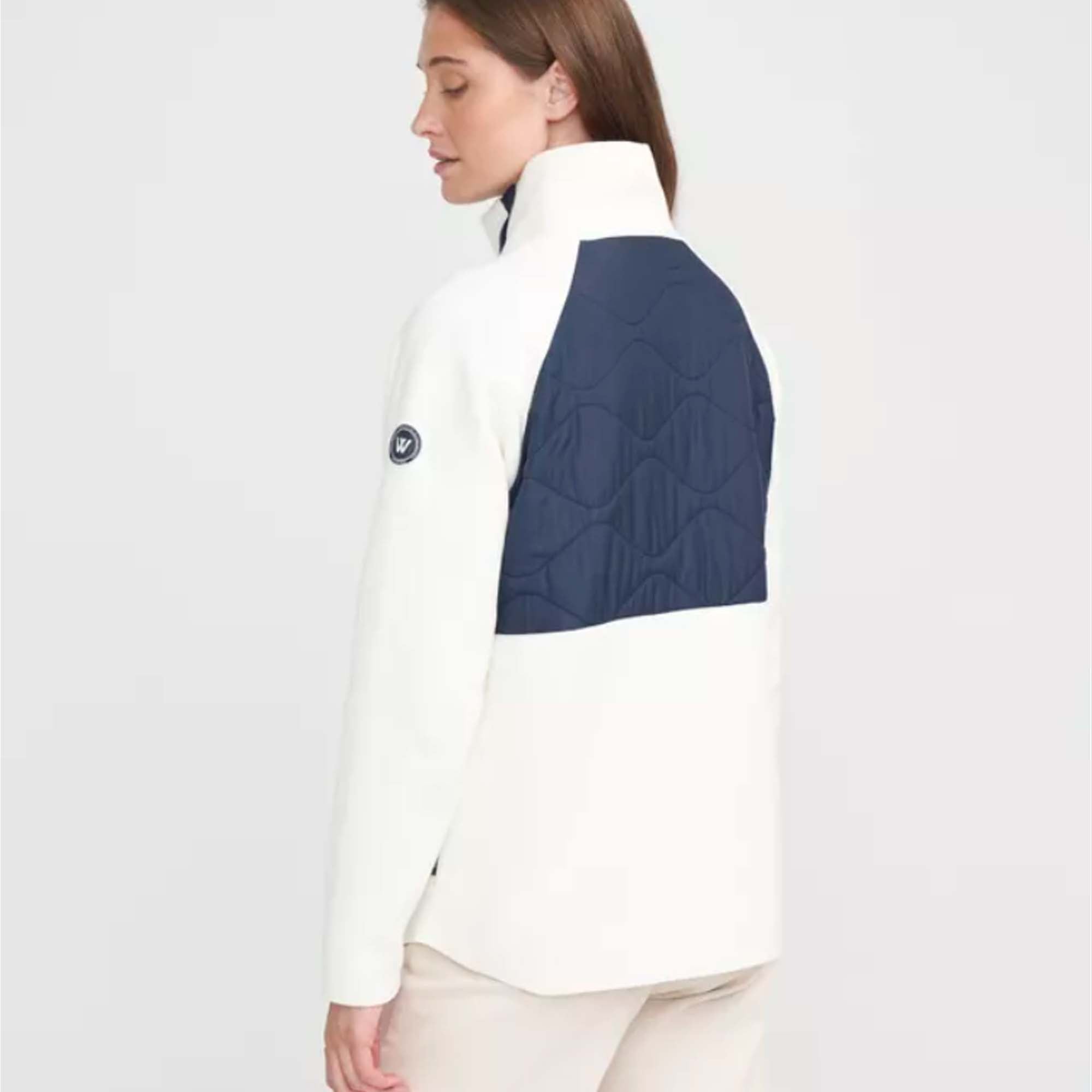 Holebrook Vindstopper Jannike Offwhite/Navy