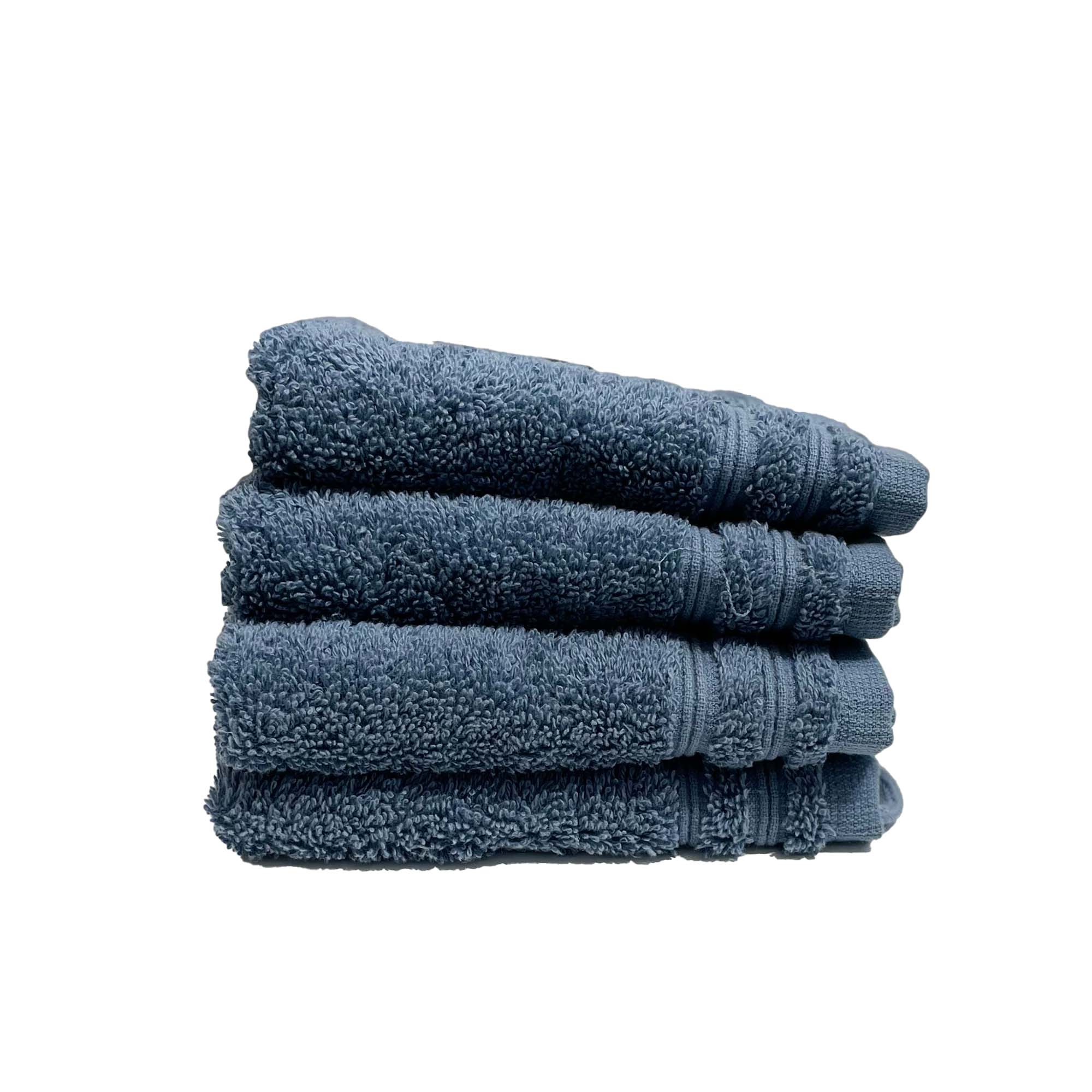 Home Håndkle Dusty Blue - 30x30 cm - Lille Hvite Interiør