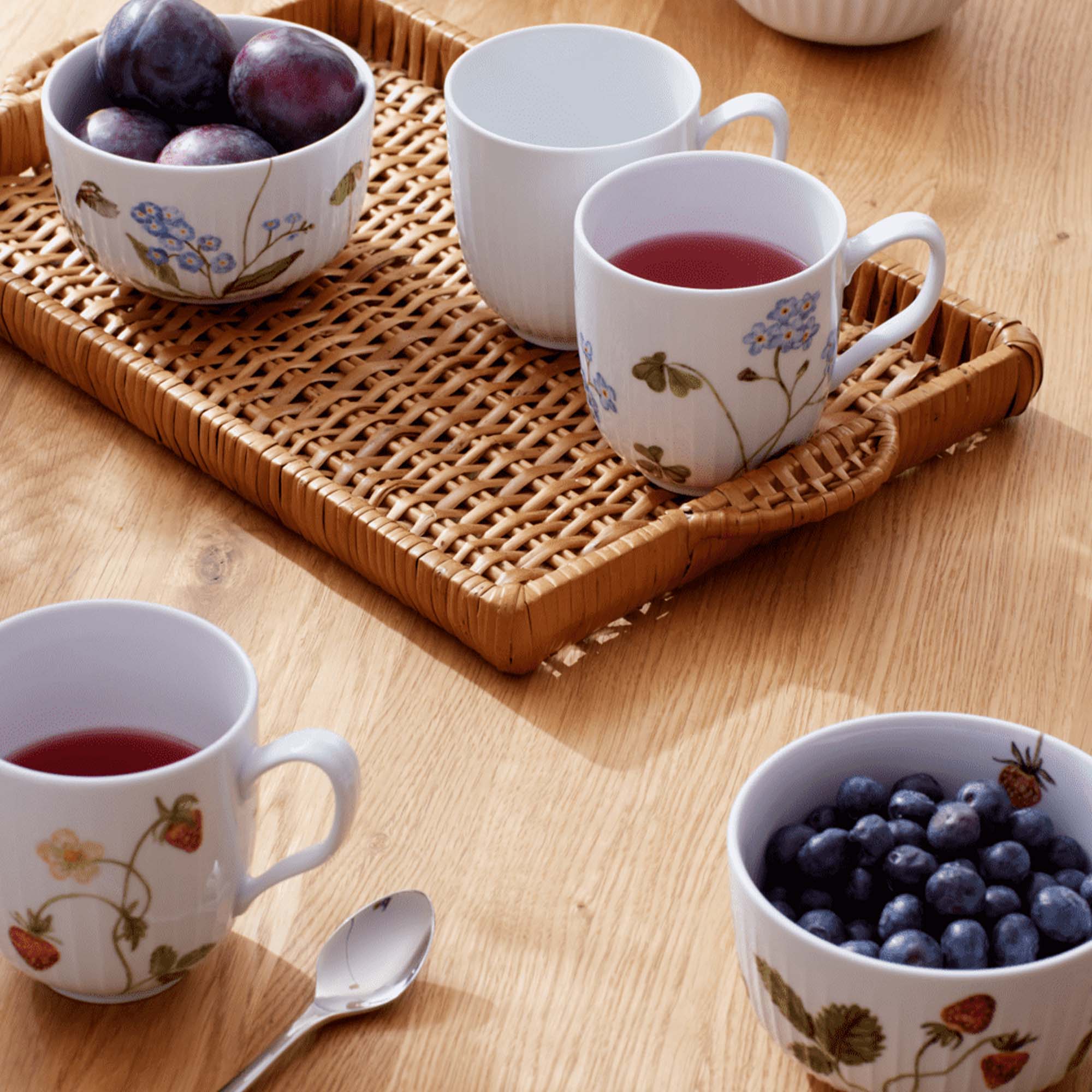 Kähler Hammershøi Sommer Kopp/Skål Forglemmegei