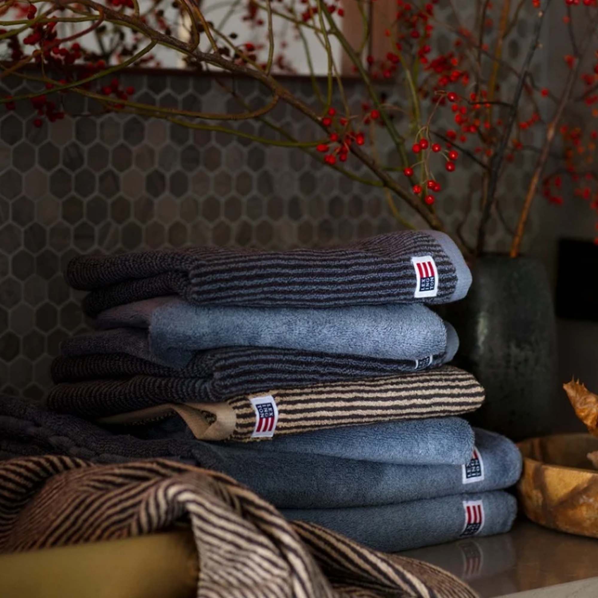 Lexington Original Bath Towel Steel Blue