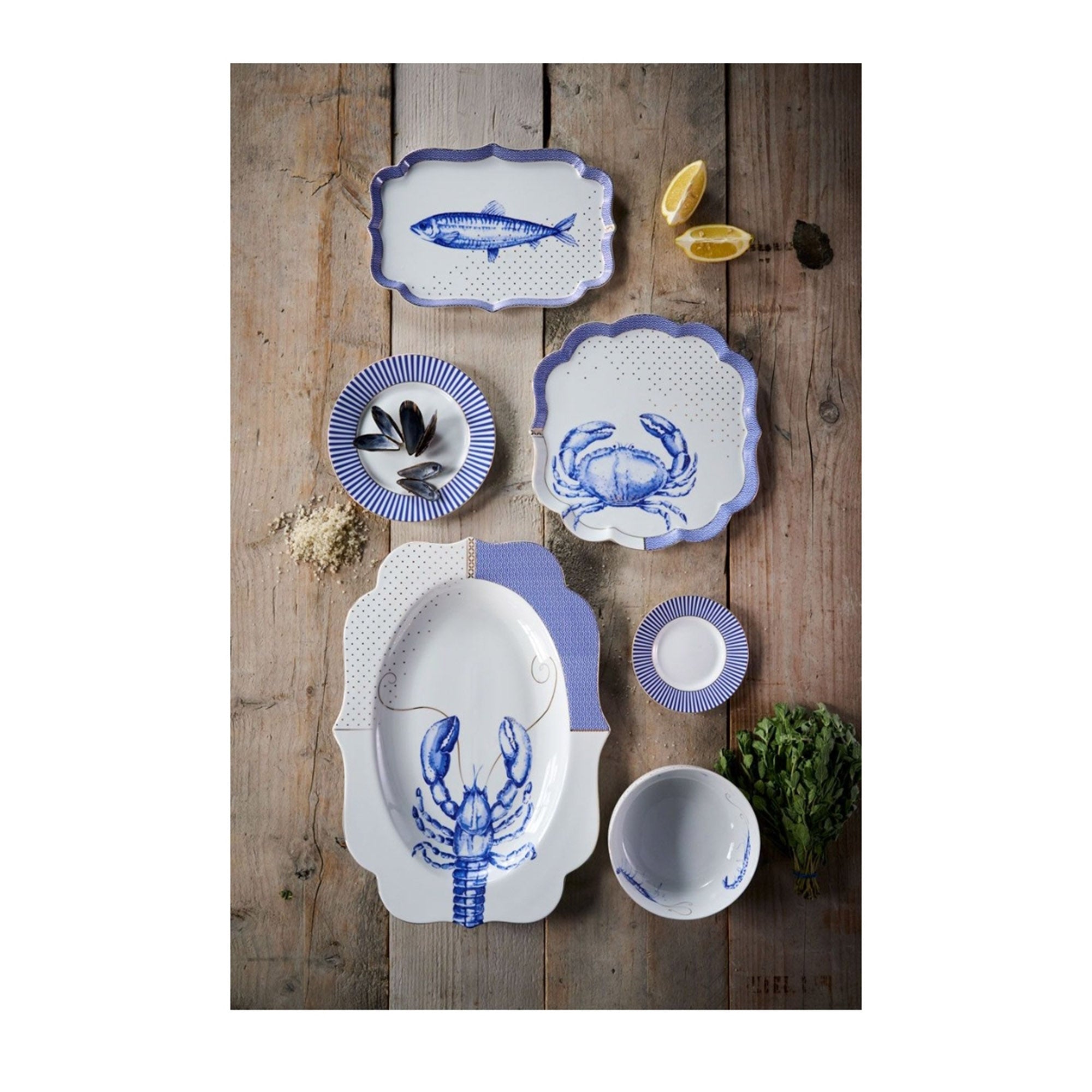 Pip Studio Royal Yerseke - Tallerken - Makrell - Lille Hvite Interiør 