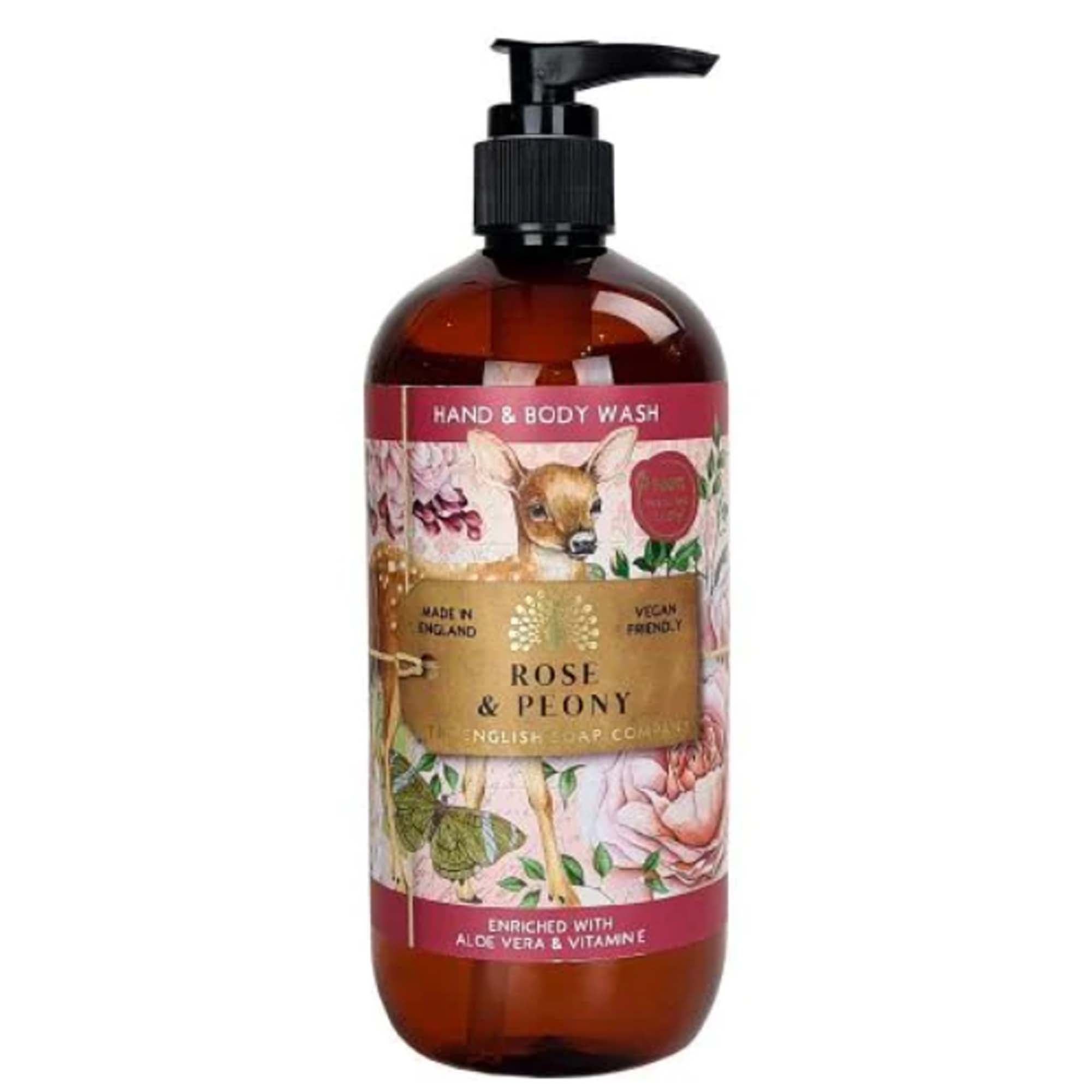 The English Soap Company Dusj - og Håndsåpe Rose & Peony