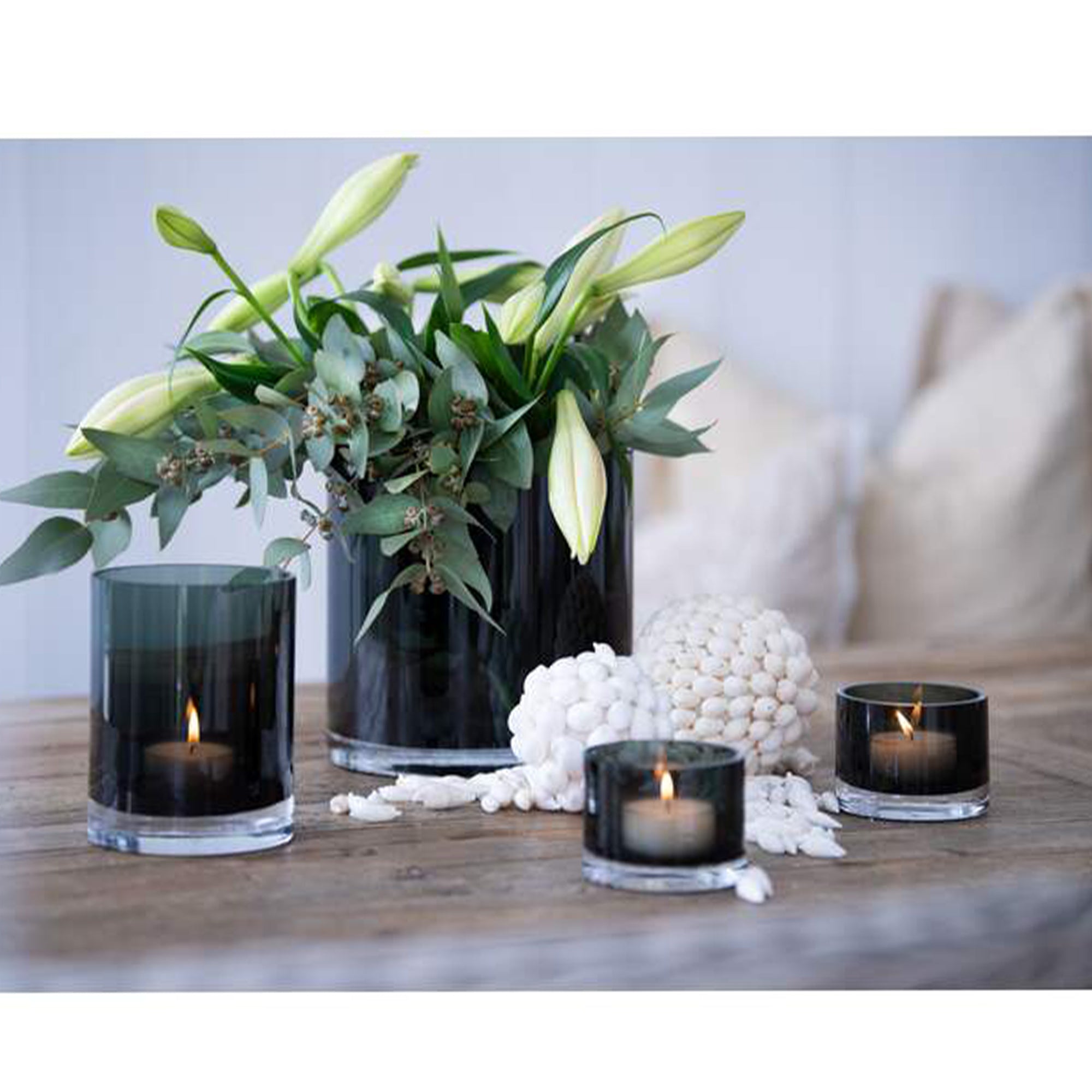 Halvor Bakke Telysglass Skyline Magnor Glassverk