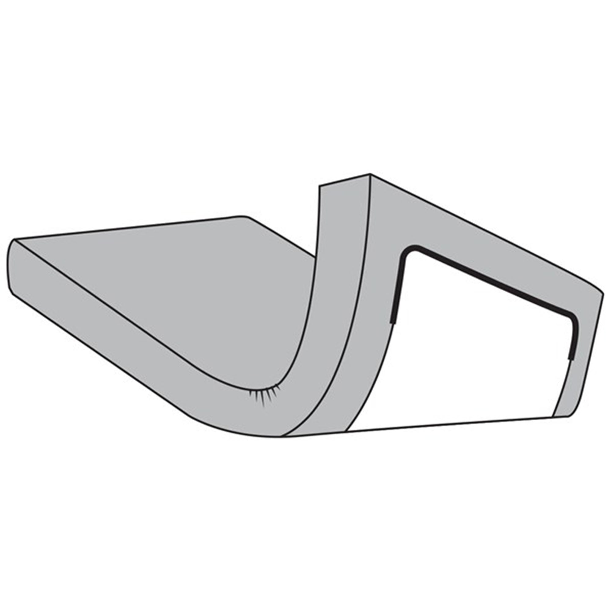 Høie Formsydd Laken Sateng Beige